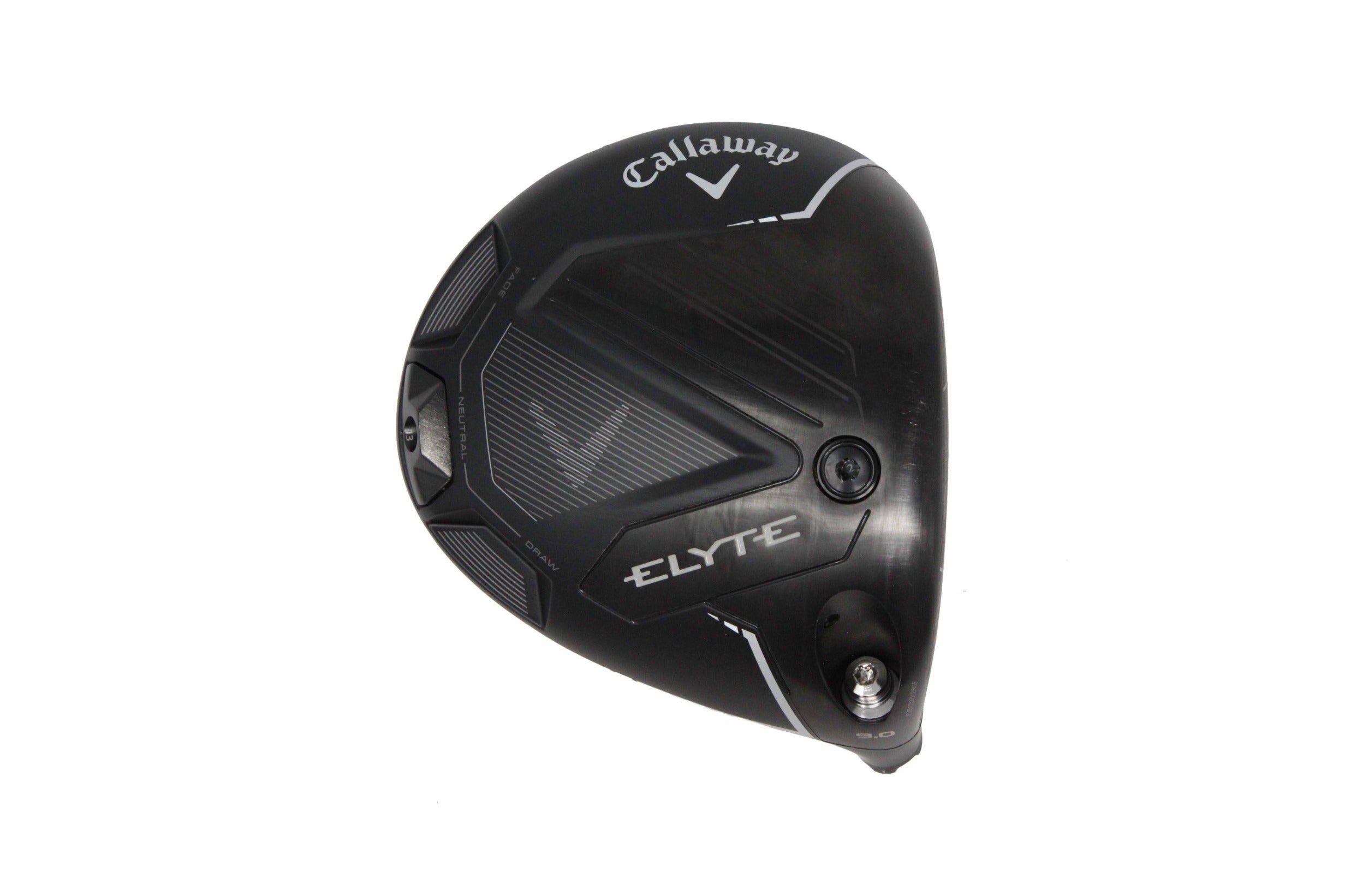 Used Callaway Elyte Night Edition Driver - HEAD ONLY - Right-Handed - 9 Degrees-Next Round