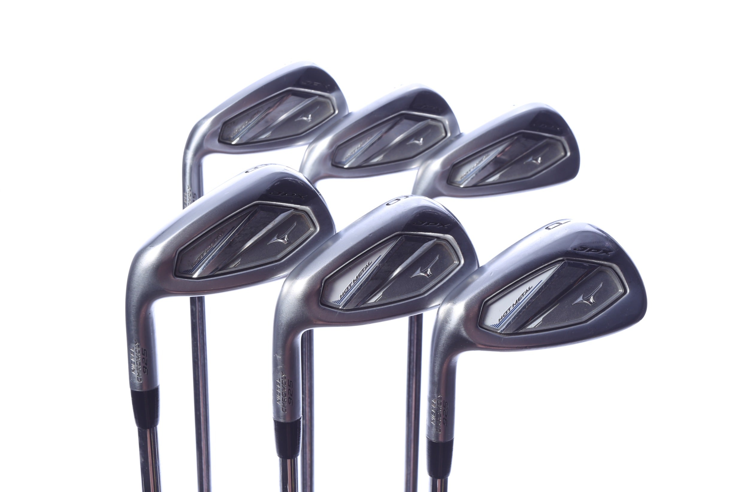 Used Mizuno JPX 925 Hot Metal Iron Set - Left-Handed - 5-PW - Regular Flex