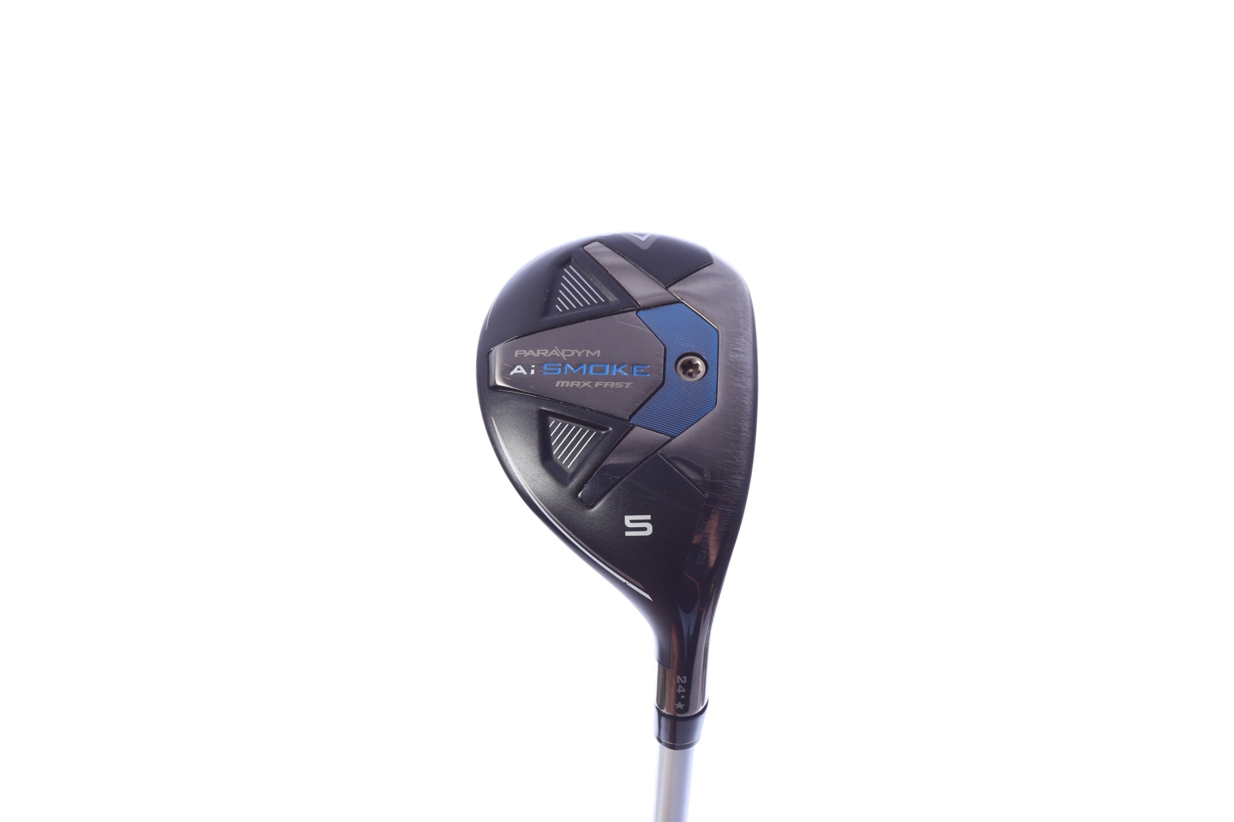 Used Callaway Paradym Ai Smoke MAX Fast 5H Hybrid - Right-Handed - 24 Degrees - Ladies Flex