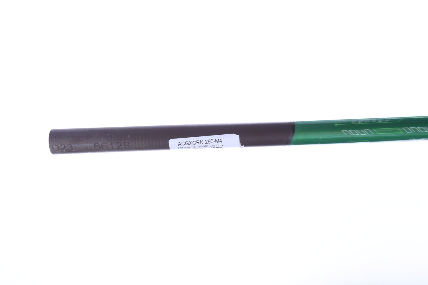 Used Accra GX Green Driver Stiff Flex Graphite Driver Shaft - 43.5 in - No Adapter Adapter-Next Round