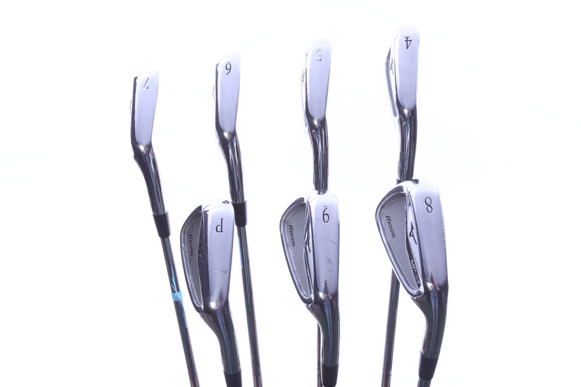 Used Mizuno MP-54 Iron Set - Right-Handed - 4-PW - Stiff Flex