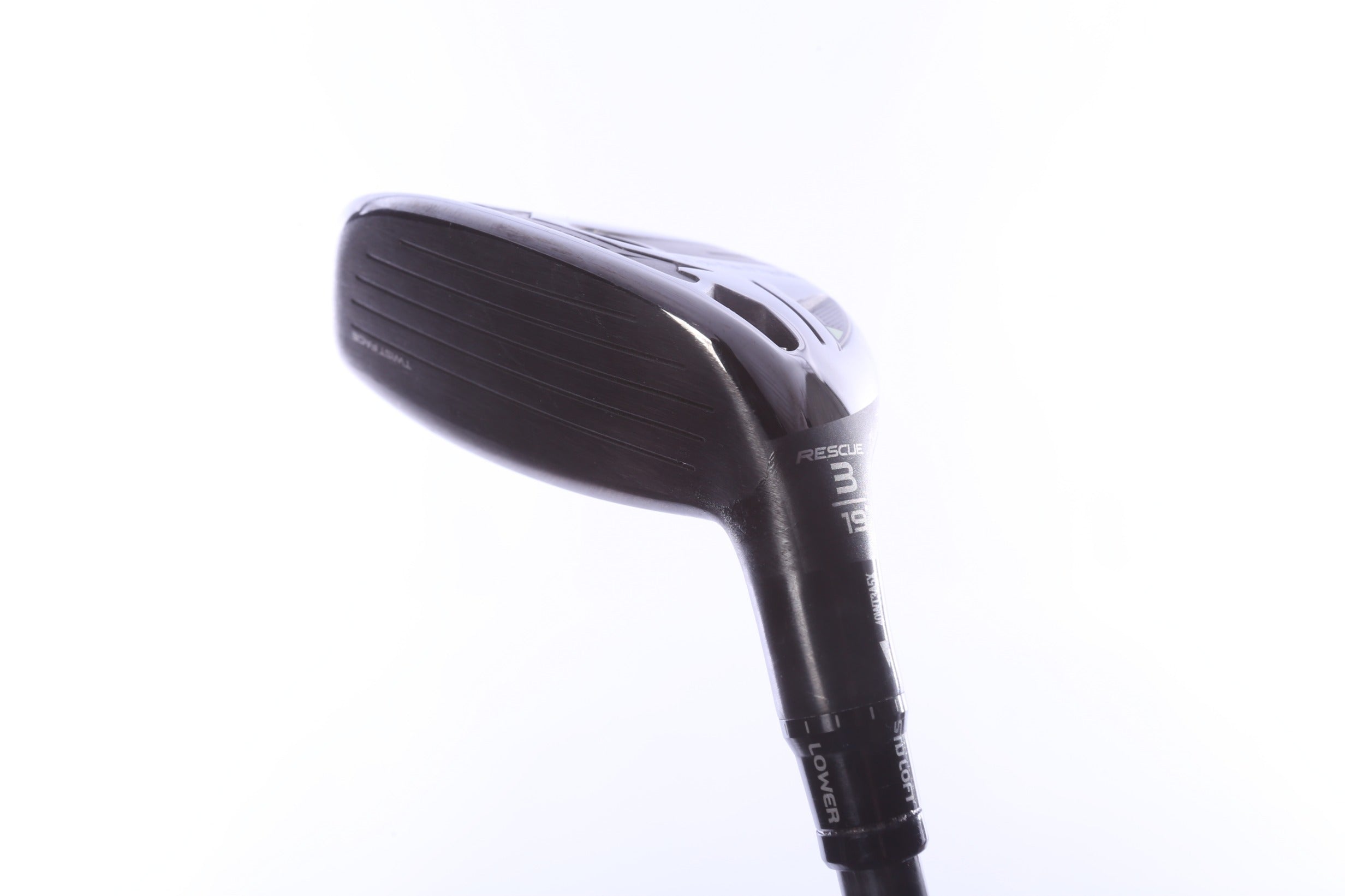 Used TaylorMade Qi35 Rescue 3H Hybrid - Left-Handed - 19 Degrees - Stiff Flex-Next Round