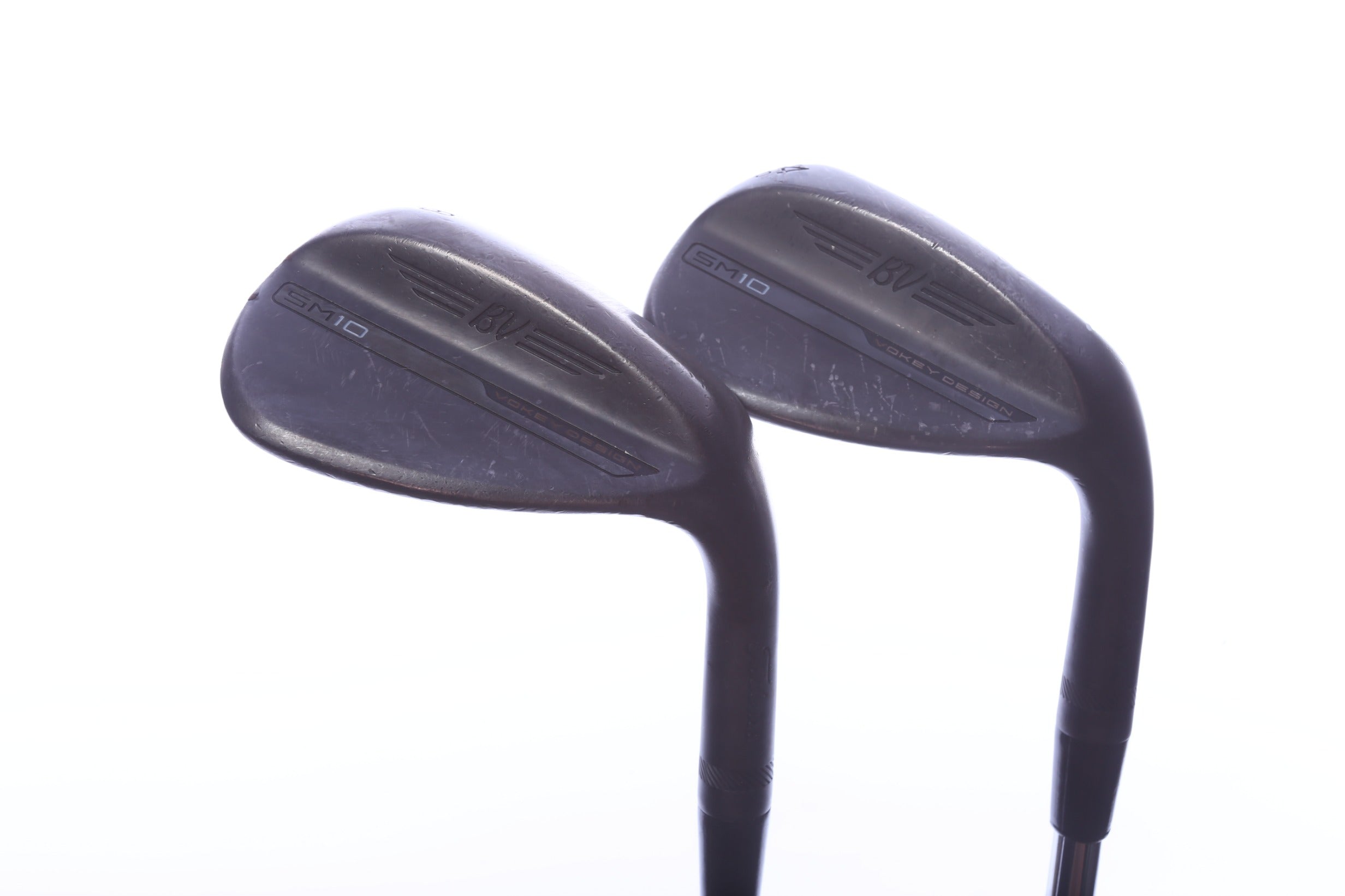 Used Titleist Vokey SM10 Jet Black Wedge Set - Right-Handed - 54*, 58* - Wedge Flex-Next Round