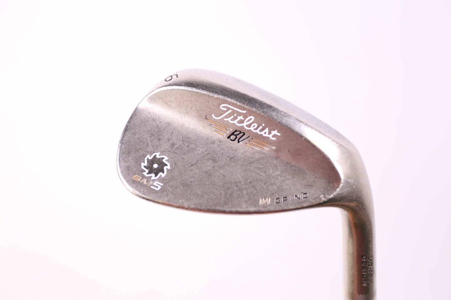 Used Titleist Vokey SM5 Gold Nickel M Grind Sand Wedge - Right-Handed - 56 Degrees - Stiff Flex-Next Round