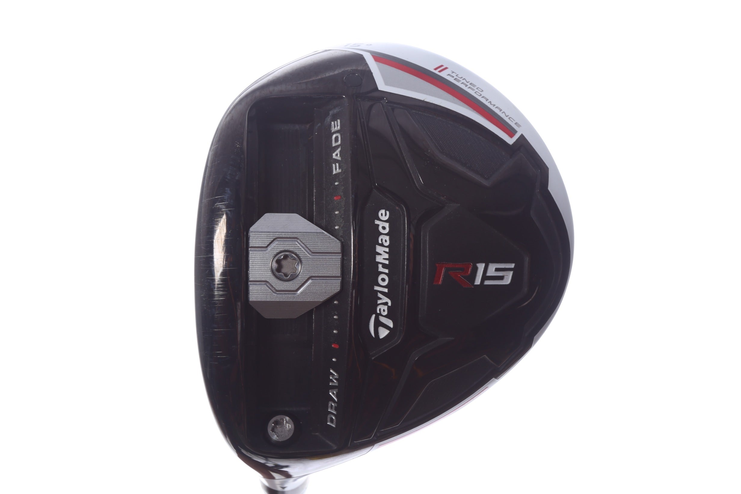 Used TaylorMade R15 3-Wood - Left-Handed - 15 Degrees - Stiff Flex-Next Round