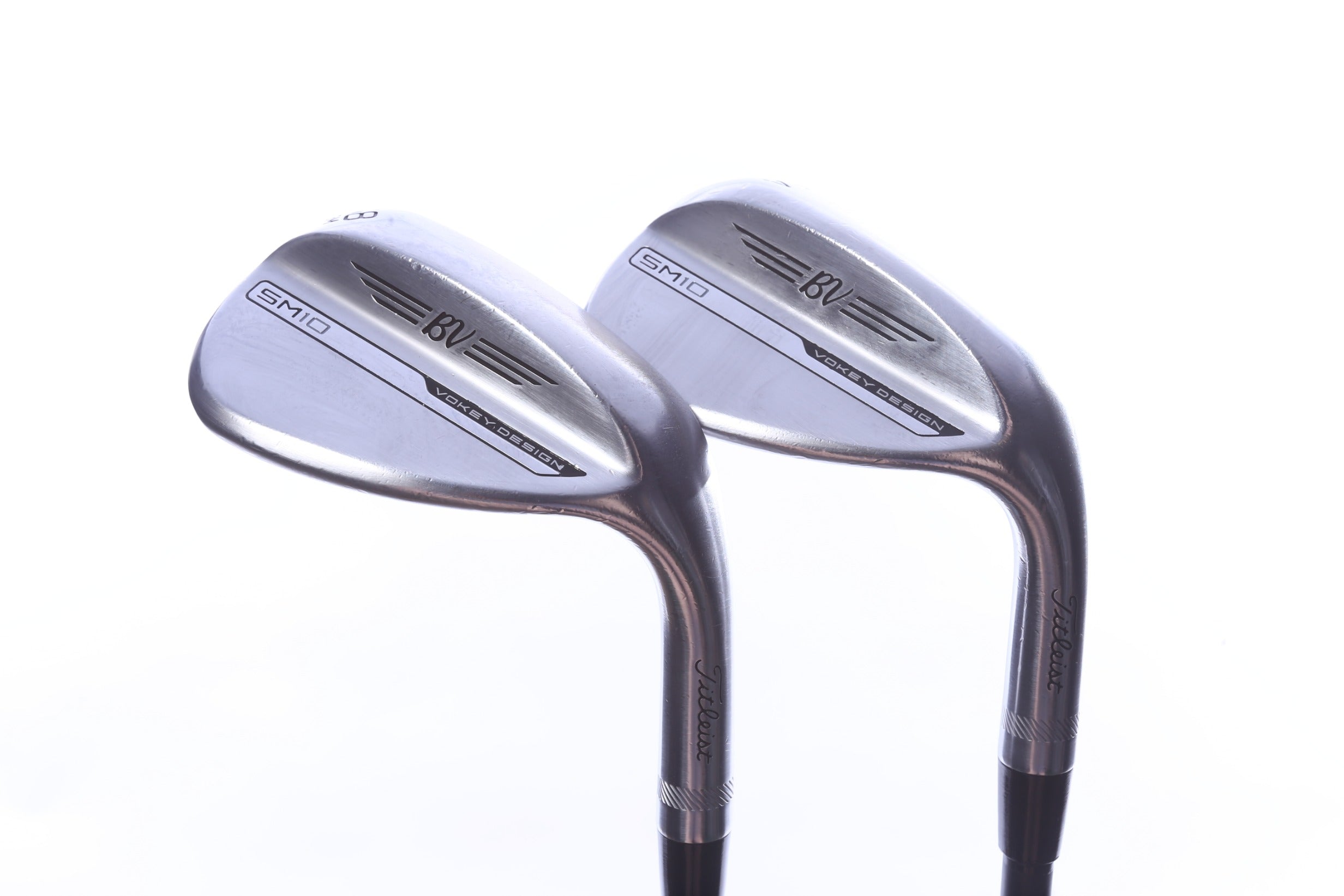 Used Titleist Vokey SM10 Tour Chrome Wedge Set - Right-Handed - 54*, 58* - Regular Flex-Next Round