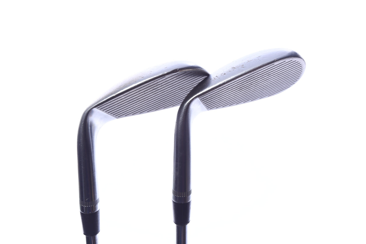 Used Callaway JAWS Full Toe Chrome Wedge Set - Right-Handed - 56*, 60* - Wedge Flex