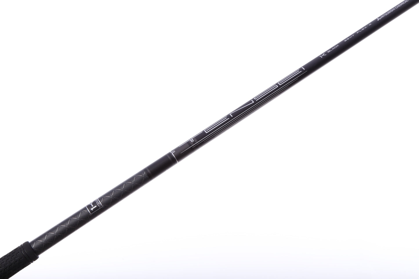 Used Mitsubishi Tensei 1K Black Hybrid Extra Stiff Graphite Hybrid Shaft - 39.25 in - Taylormade Adapter-Next Round