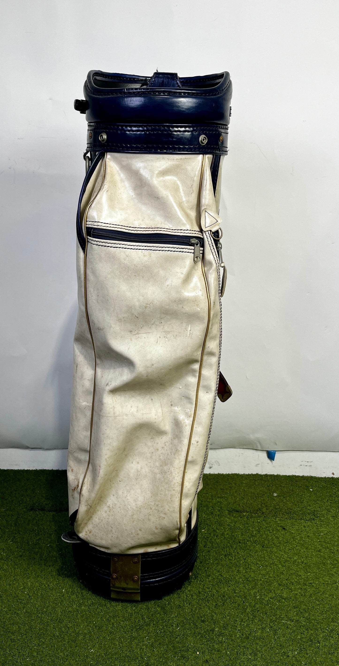 Burton Golf Bag - 3 Dividers 4 Pockets- Blue and White-Next Round