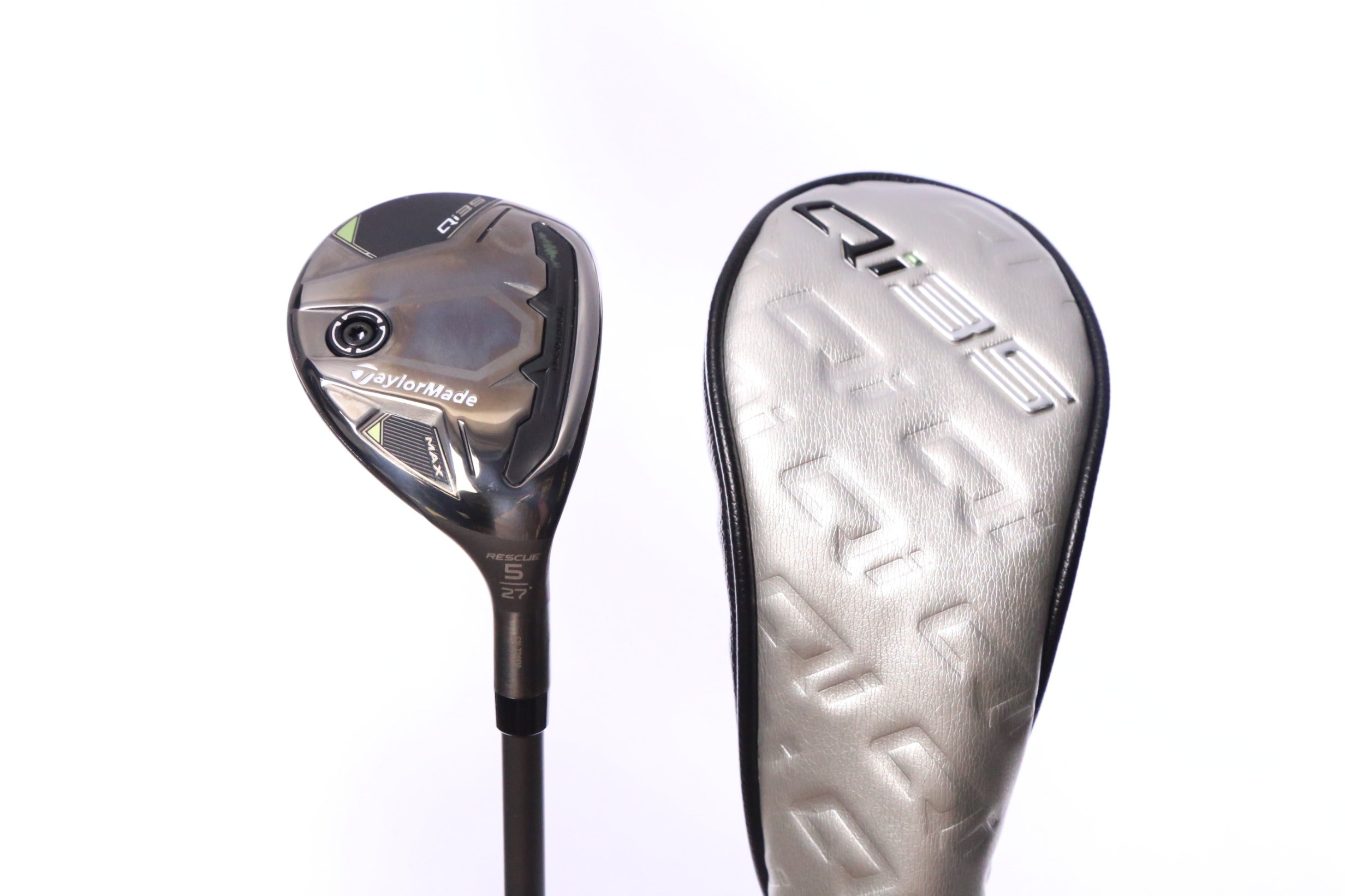 Used TaylorMade Qi35 MAX Rescue 5H Hybrid - Right-Handed - 27 Degrees - Seniors Flex-Next Round
