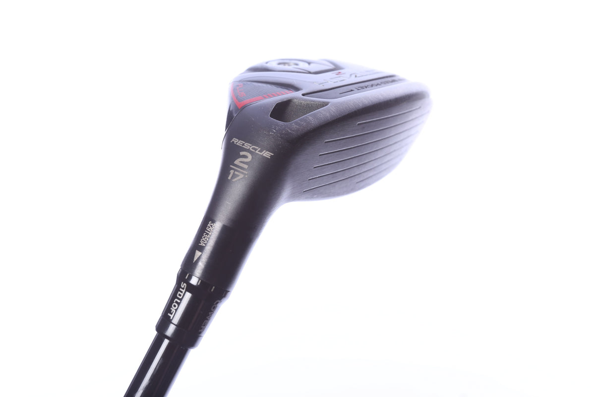 Used TaylorMade STEALTH 2 PLUS Rescue 2H Hybrid - Right-Handed - 17 Degrees - Stiff Flex