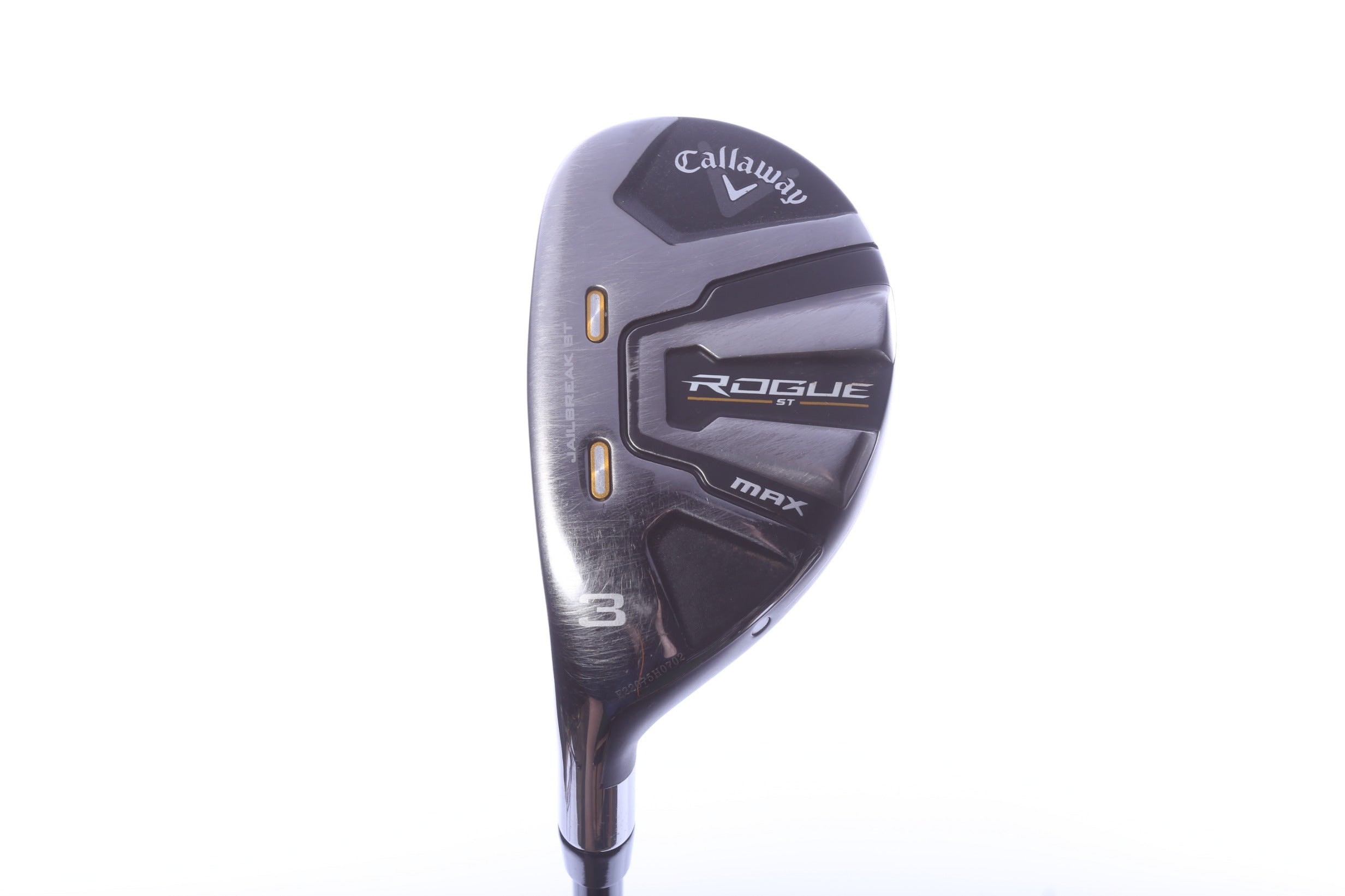 Used Callaway Rogue ST MAX 3H Hybrid - Left-Handed - 18 Degrees - Stiff Flex