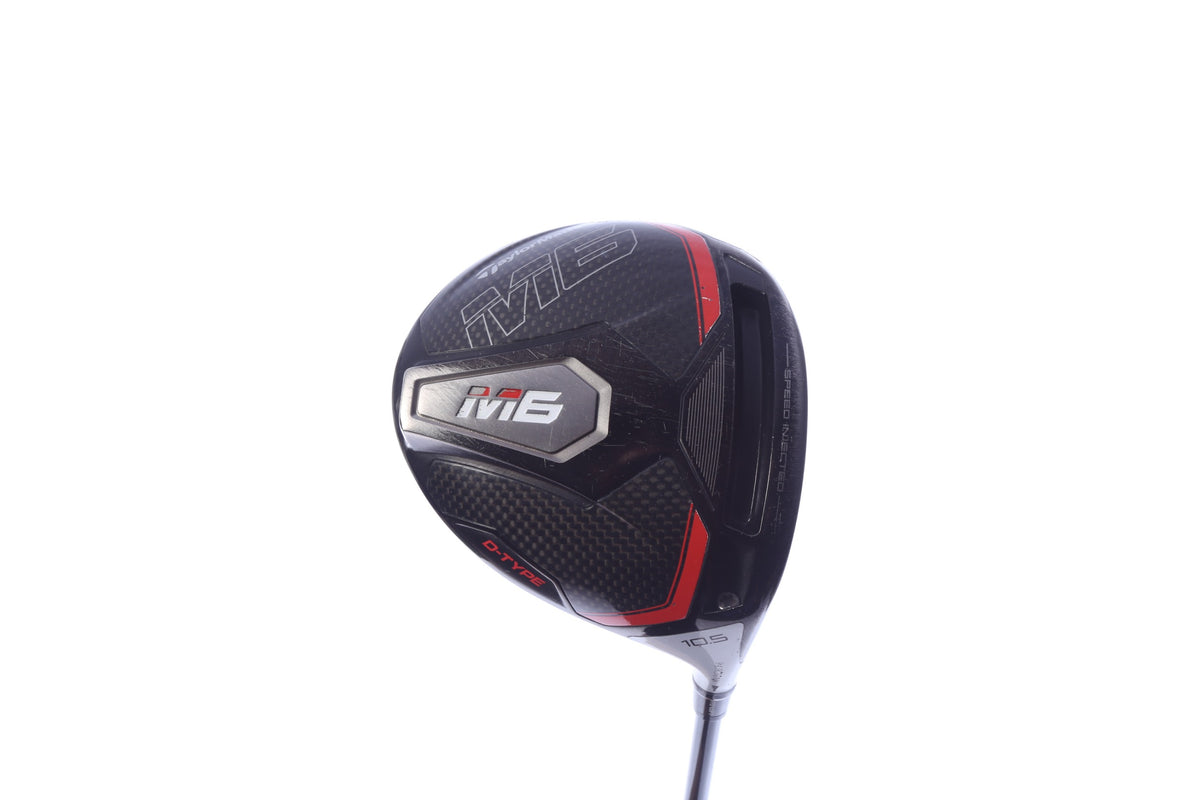 Used TaylorMade M6 D-Type Driver - 10.5 Degrees - Stiff Flex Fujikura Atmos - Right-Handed