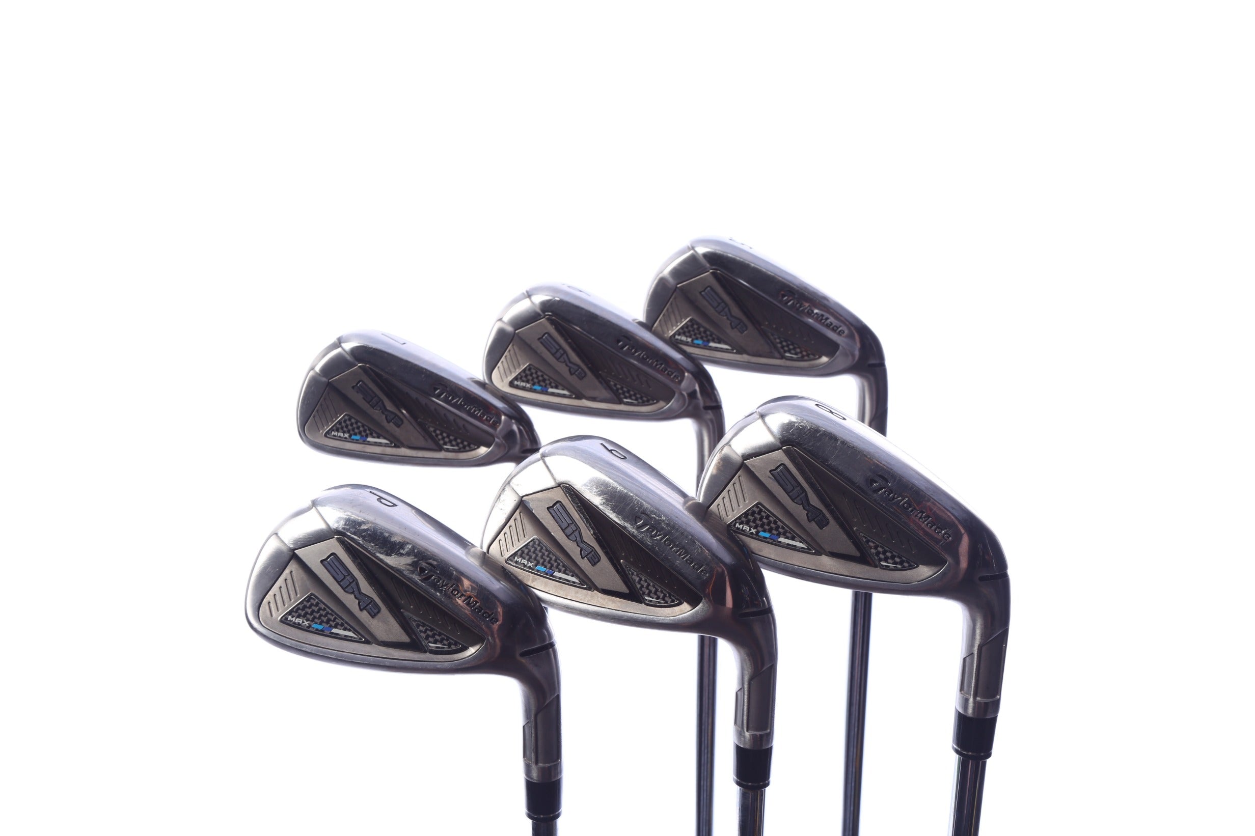 Used TaylorMade SIM 2 MAX Combo Iron Set - Right-Handed - 5-PW - Regular Flex