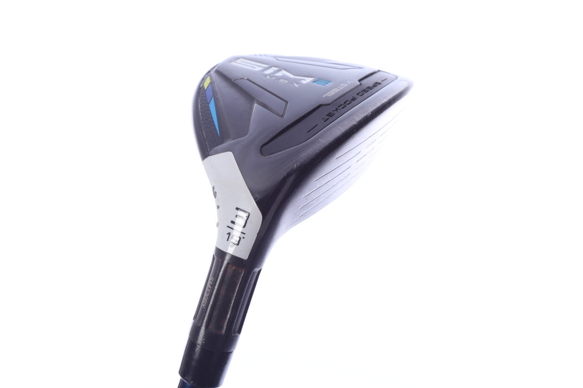 Used TaylorMade SIM2 MAX Rescue 3H Hybrid - Right-Handed - 19 Degrees - Stiff Flex-Next Round