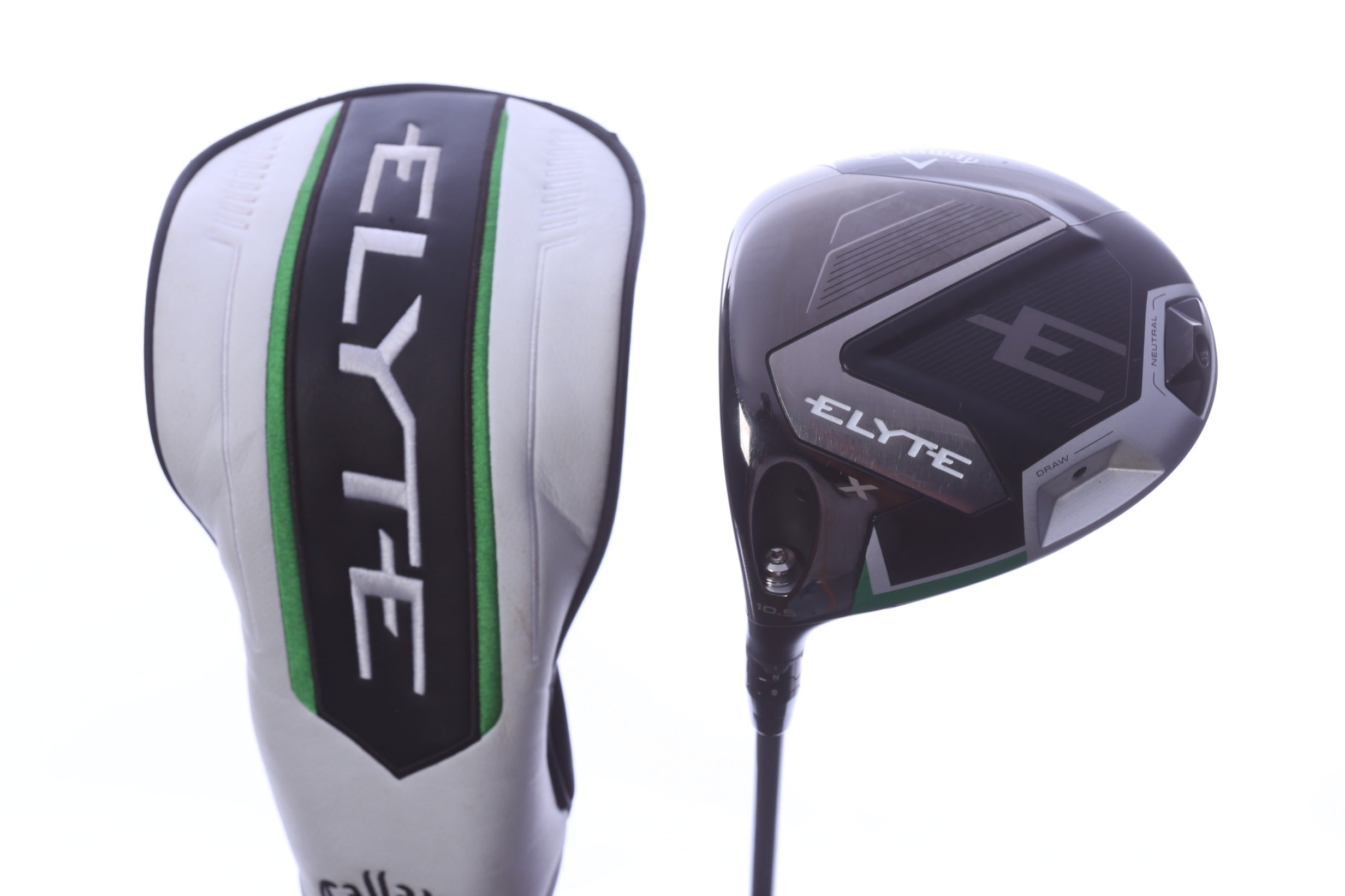 Used Callaway Elyte X Driver - 10.5 Degrees - Stiff Flex Project X Denali - Left-Handed