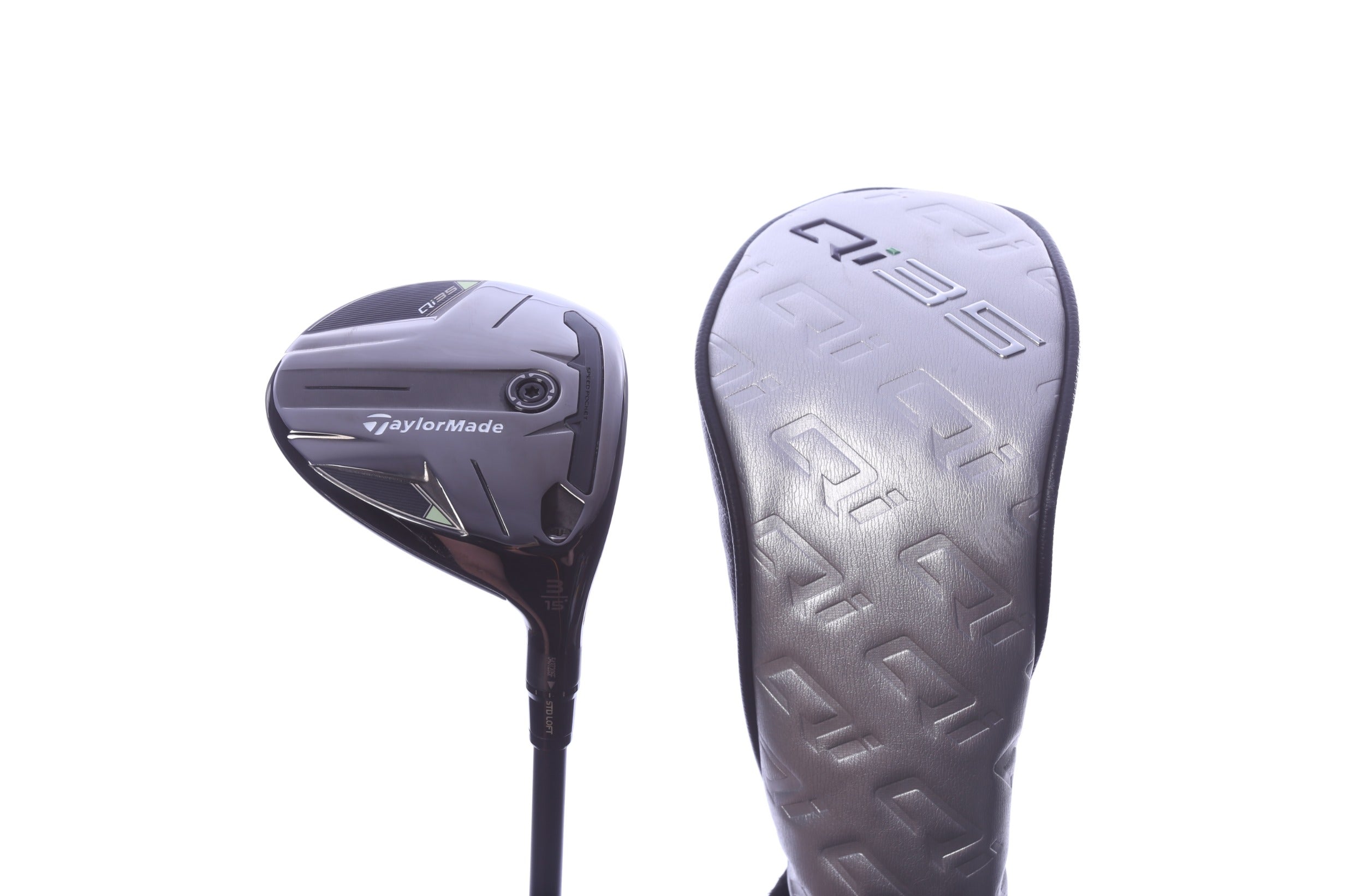 Used TaylorMade Qi35 3-Wood - Right-Handed - 15 Degrees - Stiff Flex