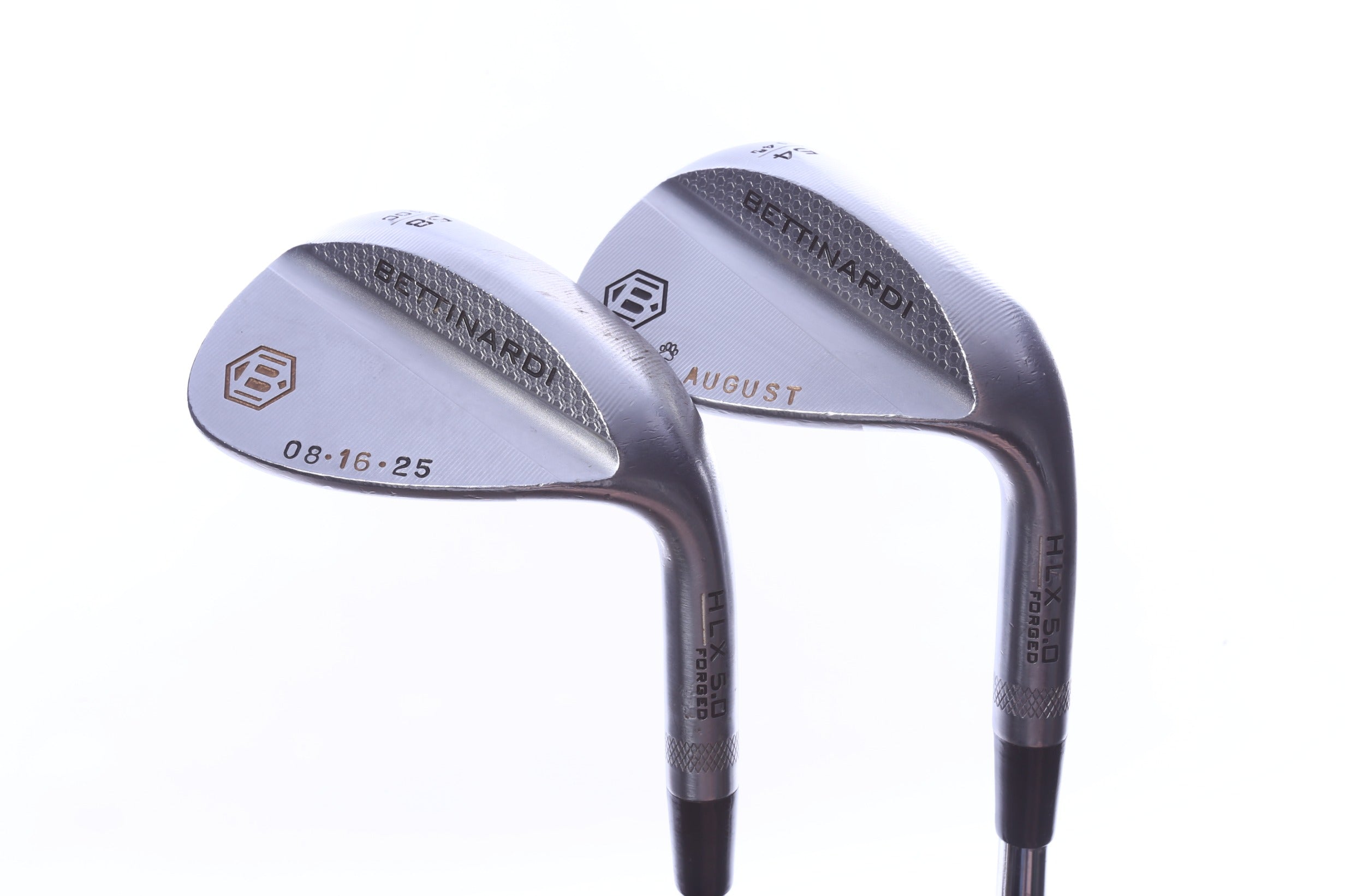 Used Bettinardi HLX 5.0 Chrome Wedge Set - Right-Handed - 54*, 58* - Stiff Flex-Next Round