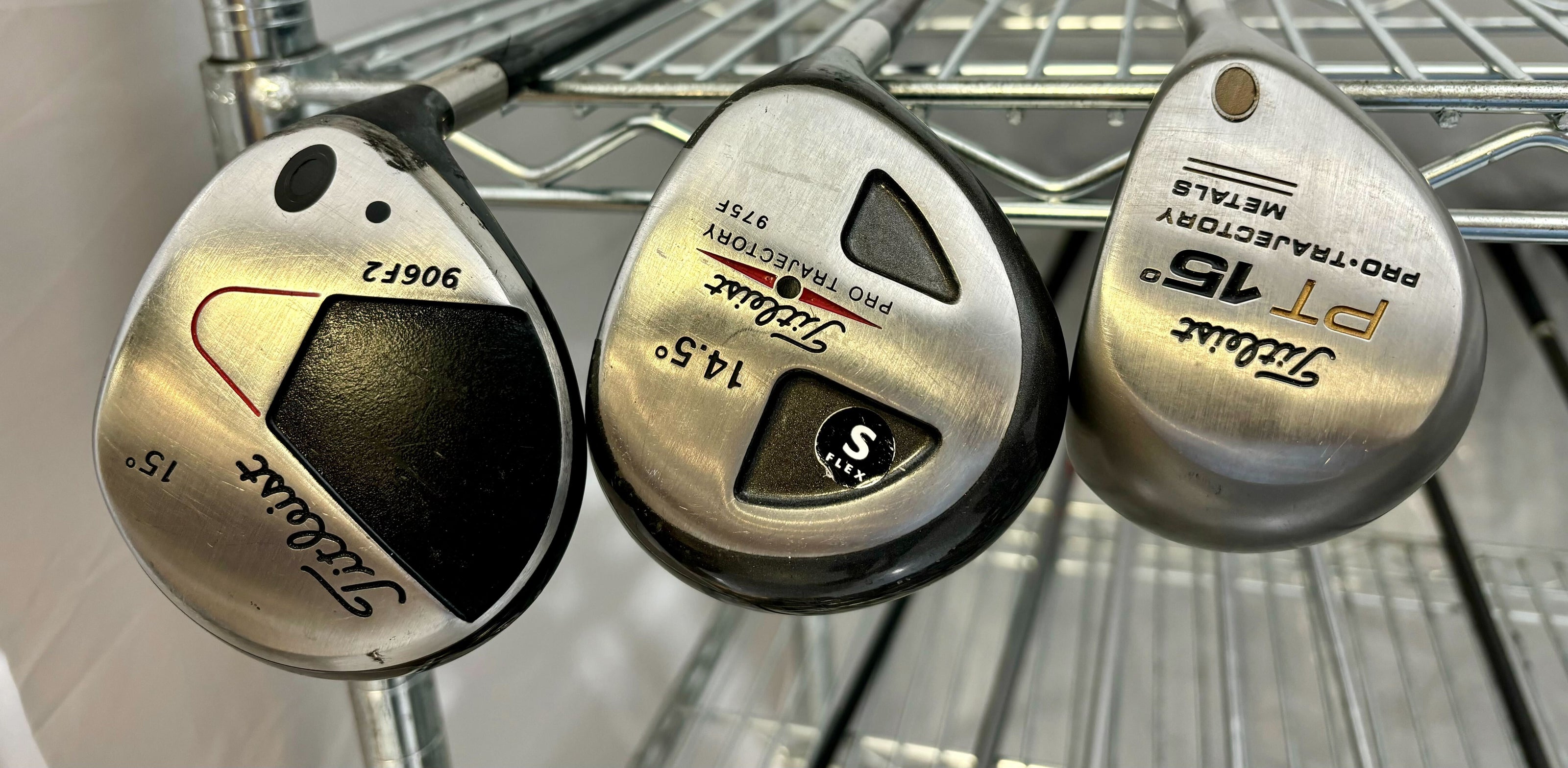 Wholesale Lot of 30 Golf Clubs - Titleist Fairway Woods-Next Round