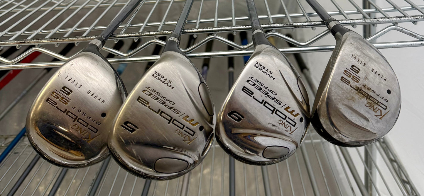 Wholesale Lot of 30 Golf Clubs - Cobra Fairway Woods-Next Round