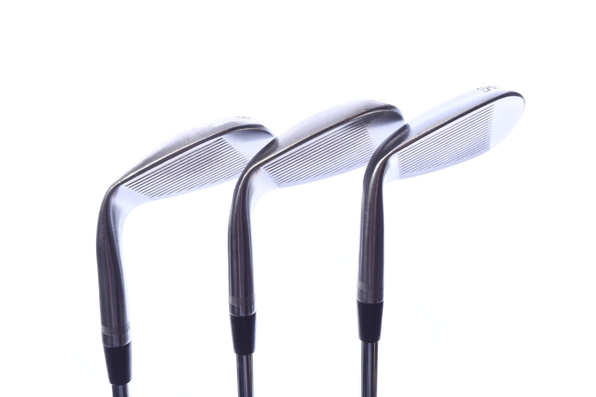 Used Titleist Vokey SM9 Tour Chrome Wedge Set - Right-Handed - 50*, 54*, 60* - Extra Stiff Flex