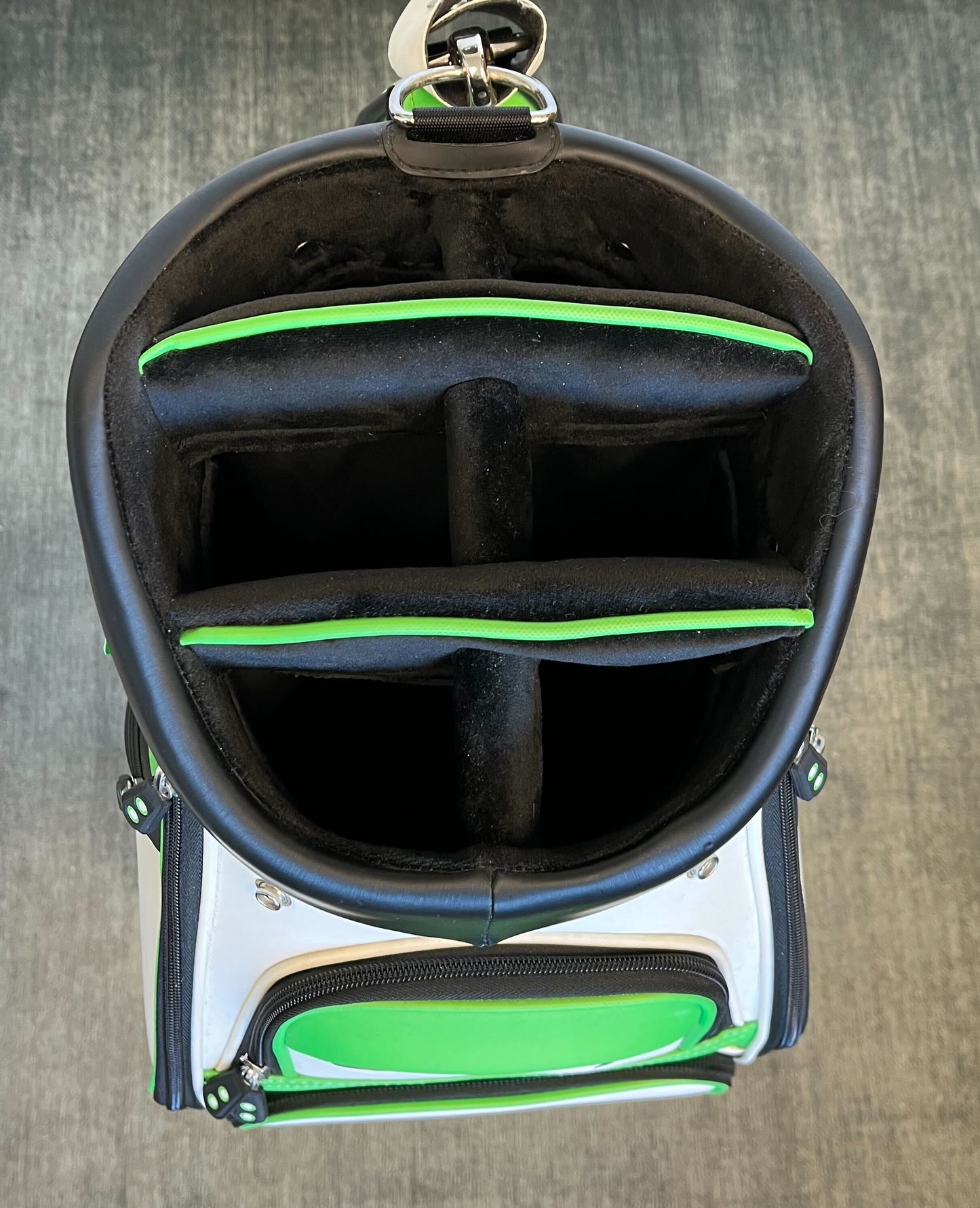 NEW Callaway Epic Staff Cart Bag 6 Dividers/8 pockets w/ Strap and Rain Cover-Next Round