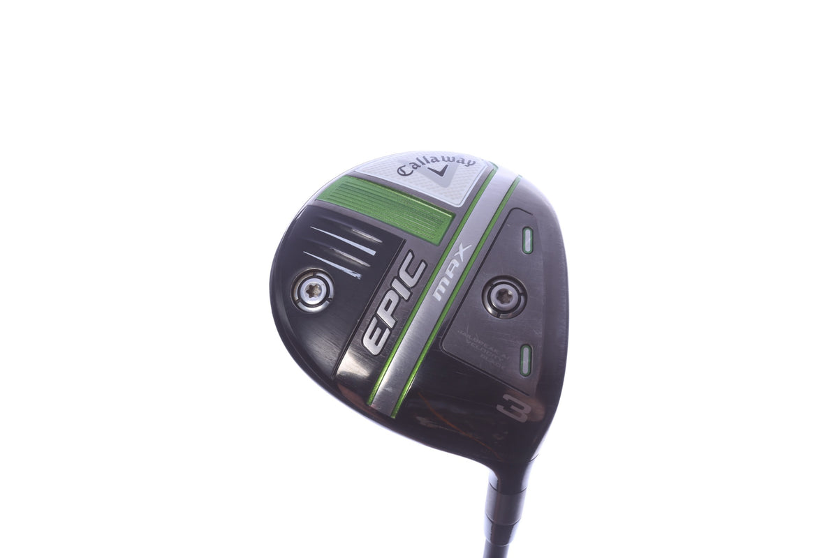 Used Callaway Epic MAX 3-Wood - Right-Handed - 15 Degrees - Regular Flex