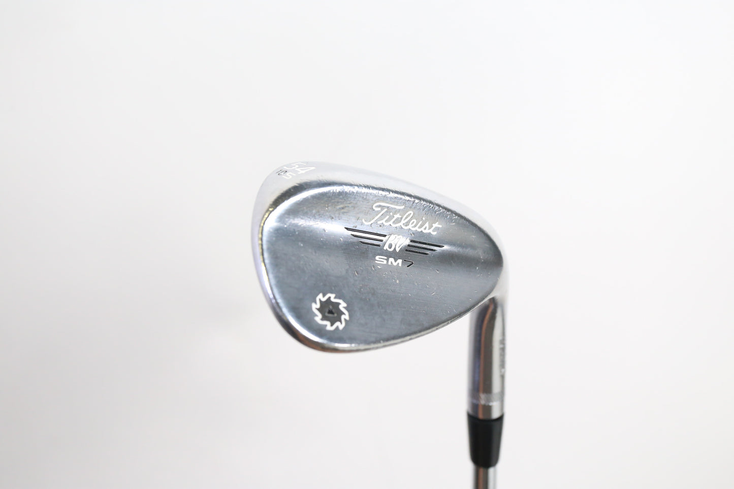 Used Titleist Vokey SM7 Brushed Steel S Grind Sand Wedge - Right-Handed - 54 Degrees - Stiff Flex