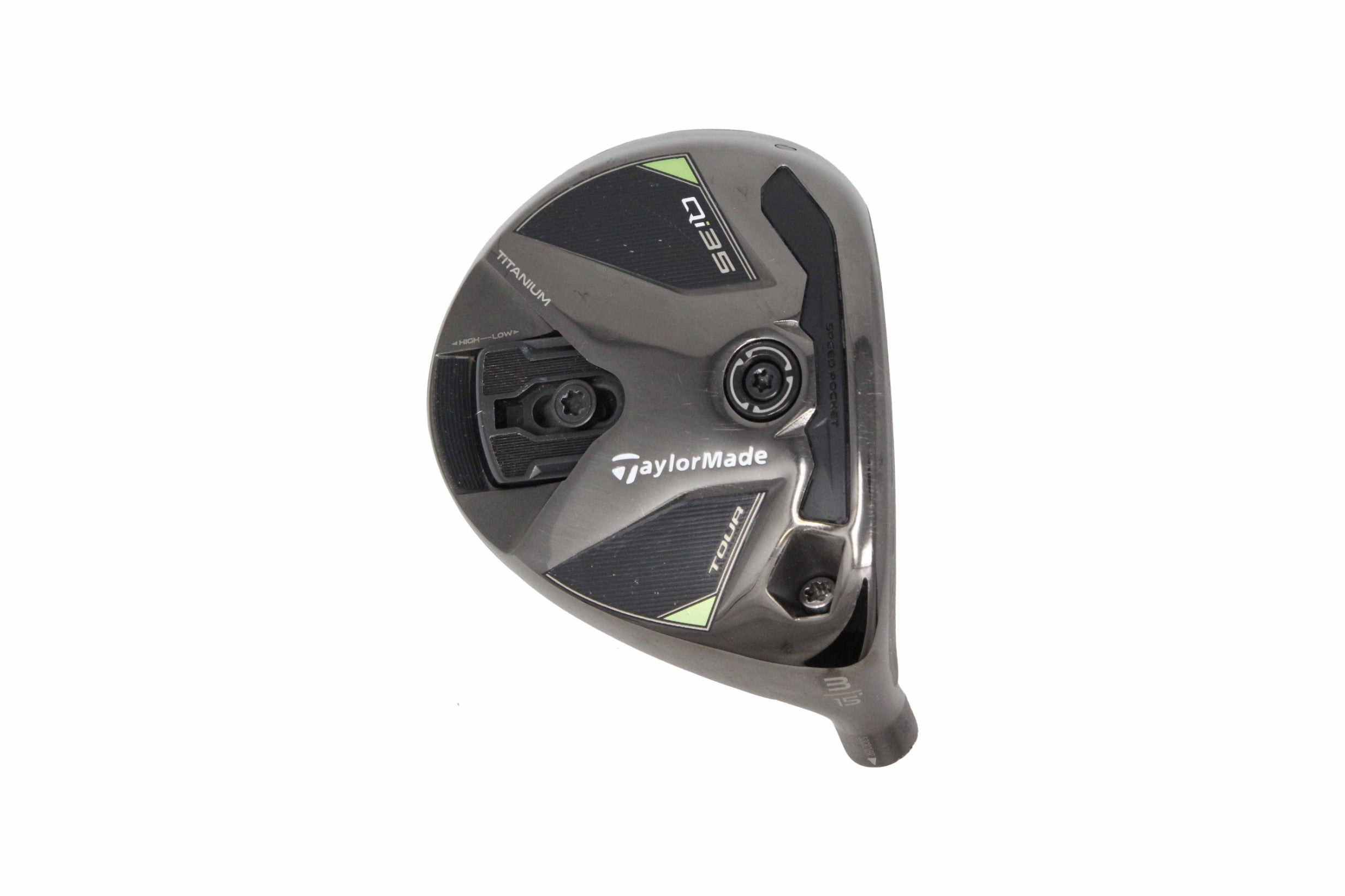 Used TaylorMade Qi35 Tour 3-Wood - HEAD ONLY - Right-Handed - 15 Degrees-Next Round