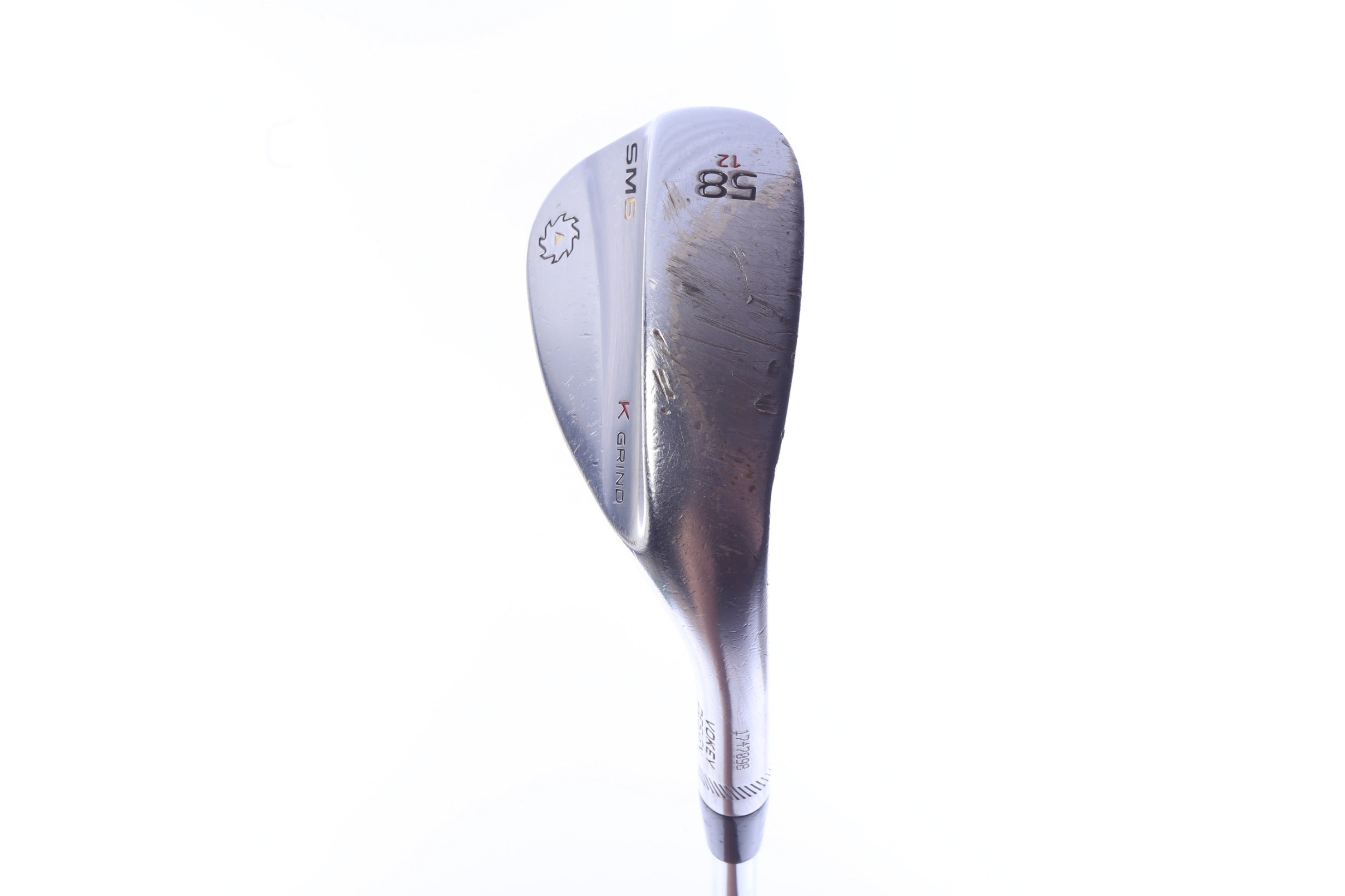 Used Titleist Vokey SM6 Tour Chrome Lob Wedge - Right-Handed - 58 Degrees - Wedge Flex-Next Round