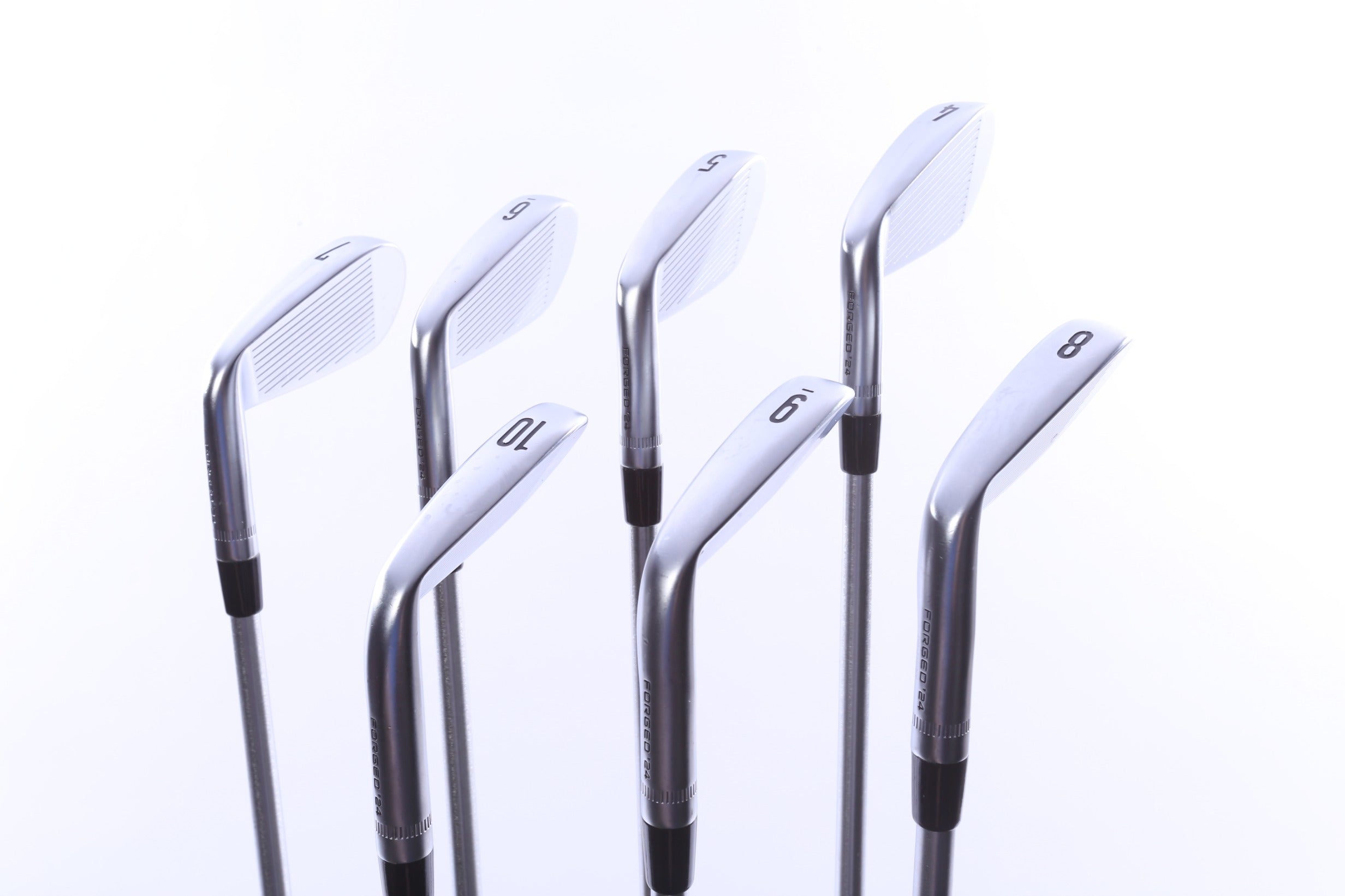 Used Callaway Apex CB 24 Iron Set - Right-Handed - 4-10 (PW) - Stiff Flex-Next Round