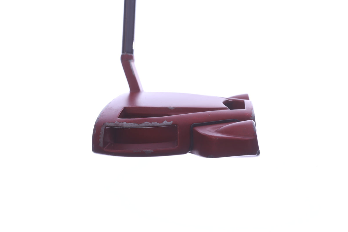 Used TaylorMade Spider Red Small Slant Putter - Left-Handed - 35.5 in - Mallet