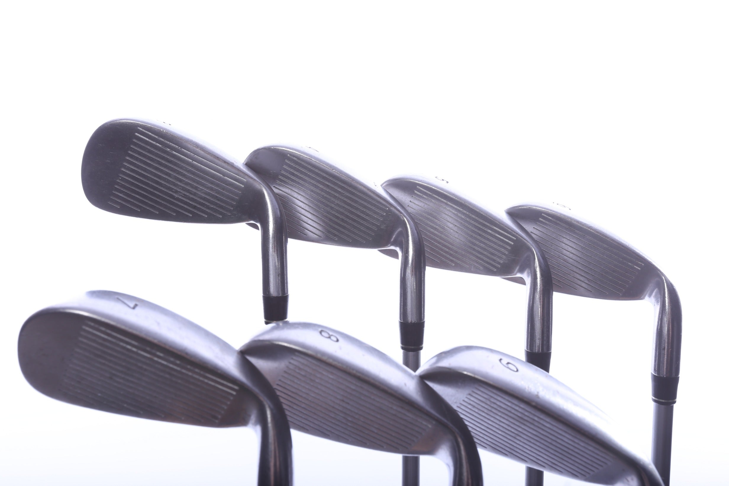 Used TaylorMade rac HT Iron Set - Left-Handed - 3-9 - Seniors Flex-Next Round