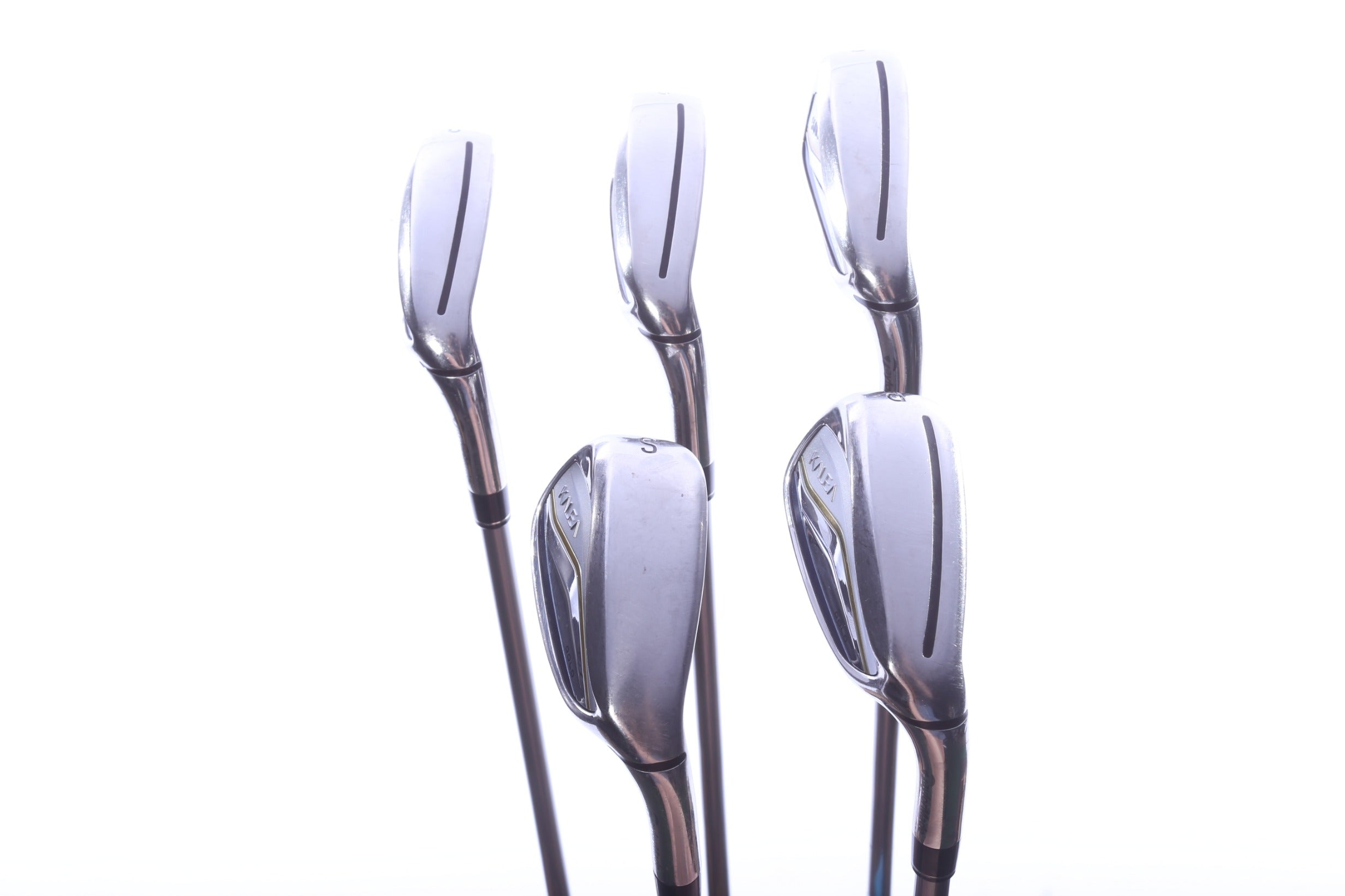 Used TaylorMade Kalea Gold Iron Set - Right-Handed - 7-PW, SW - Ladies Flex