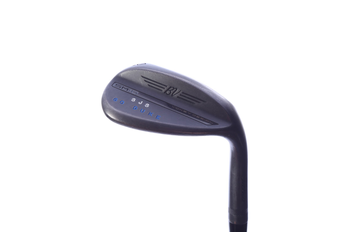 Used Titleist Vokey SM10 Jet Black Lob Wedge - Right-Handed - 60 Degrees - Stiff Flex