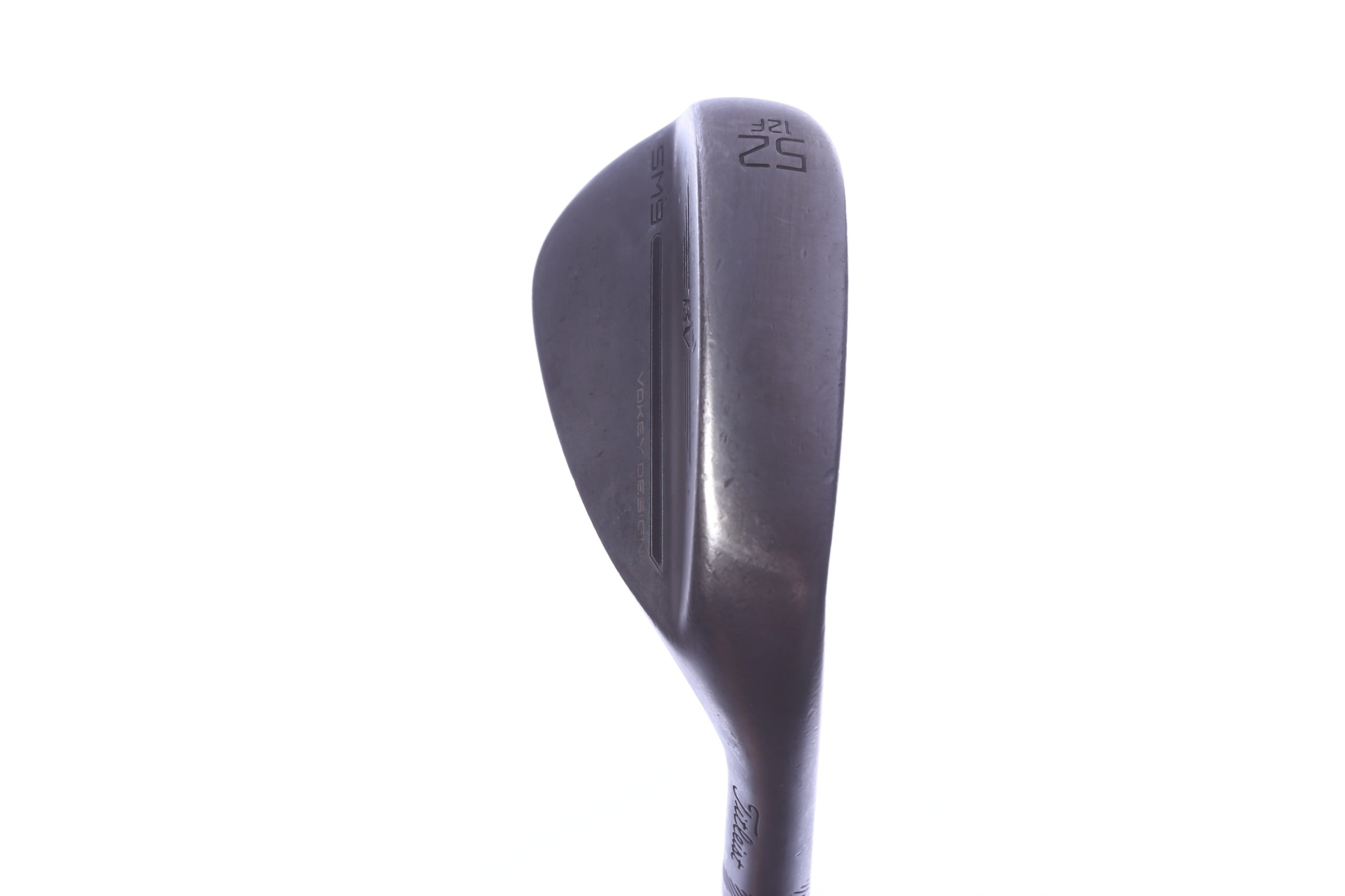 Used Titleist Vokey SM9 Jet Black Gap Wedge - Right-Handed - 52 Degrees - Wedge Flex