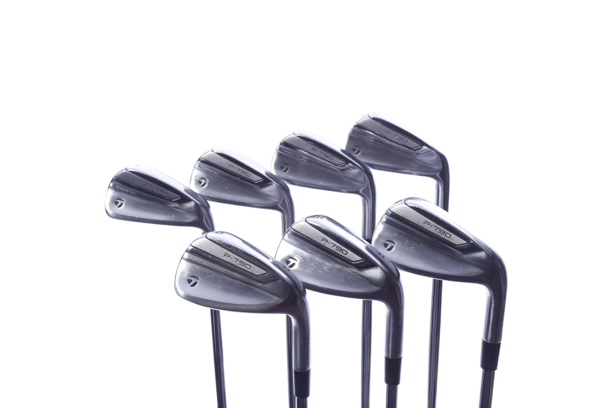 Used TaylorMade 2019 P790 Iron Set - Right-Handed - 4-PW - Stiff Flex