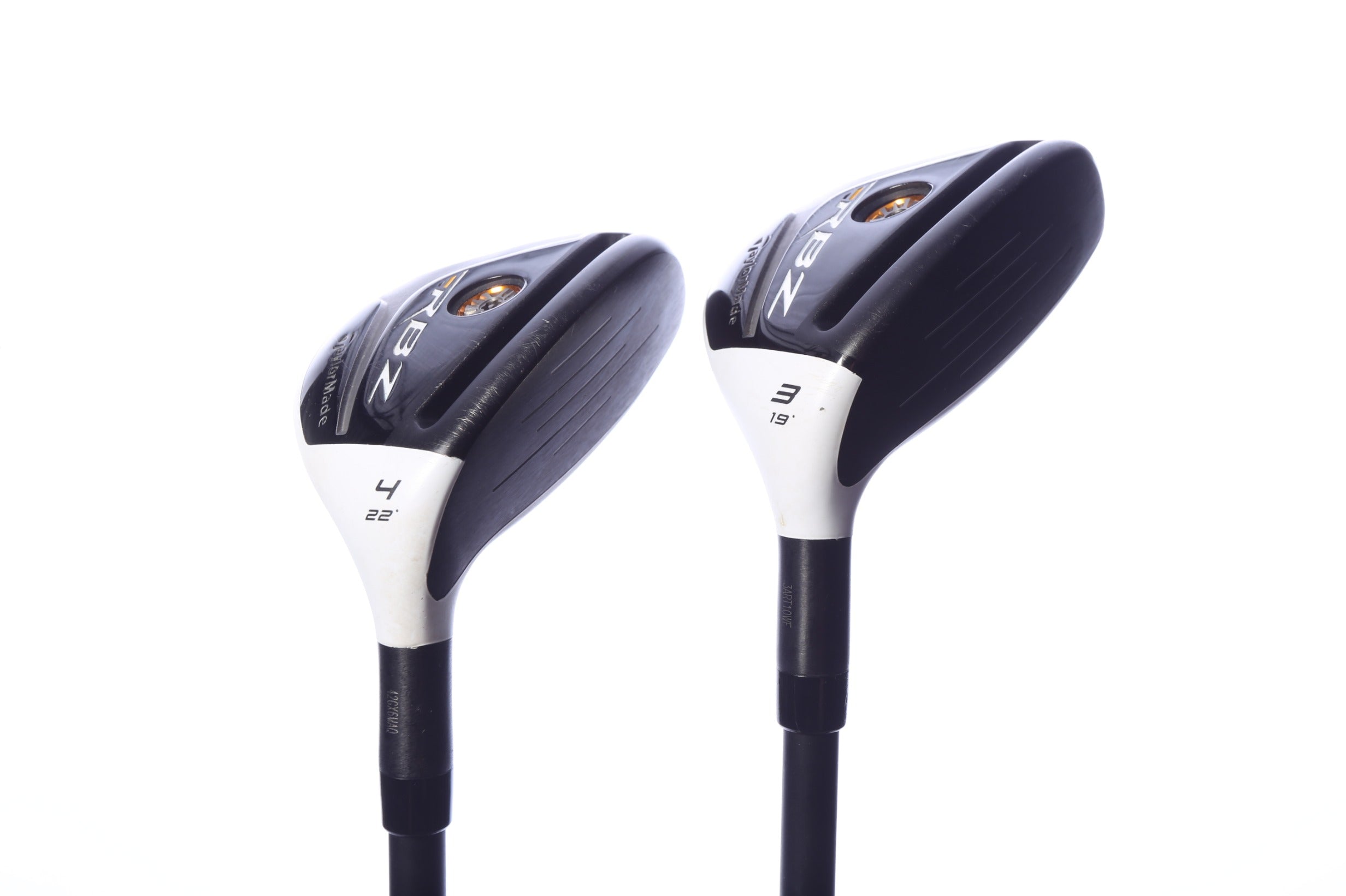Used TaylorMade RocketBallz Stage 2 Hybrid Set - Right-Handed - 3H, 4H - Seniors Flex