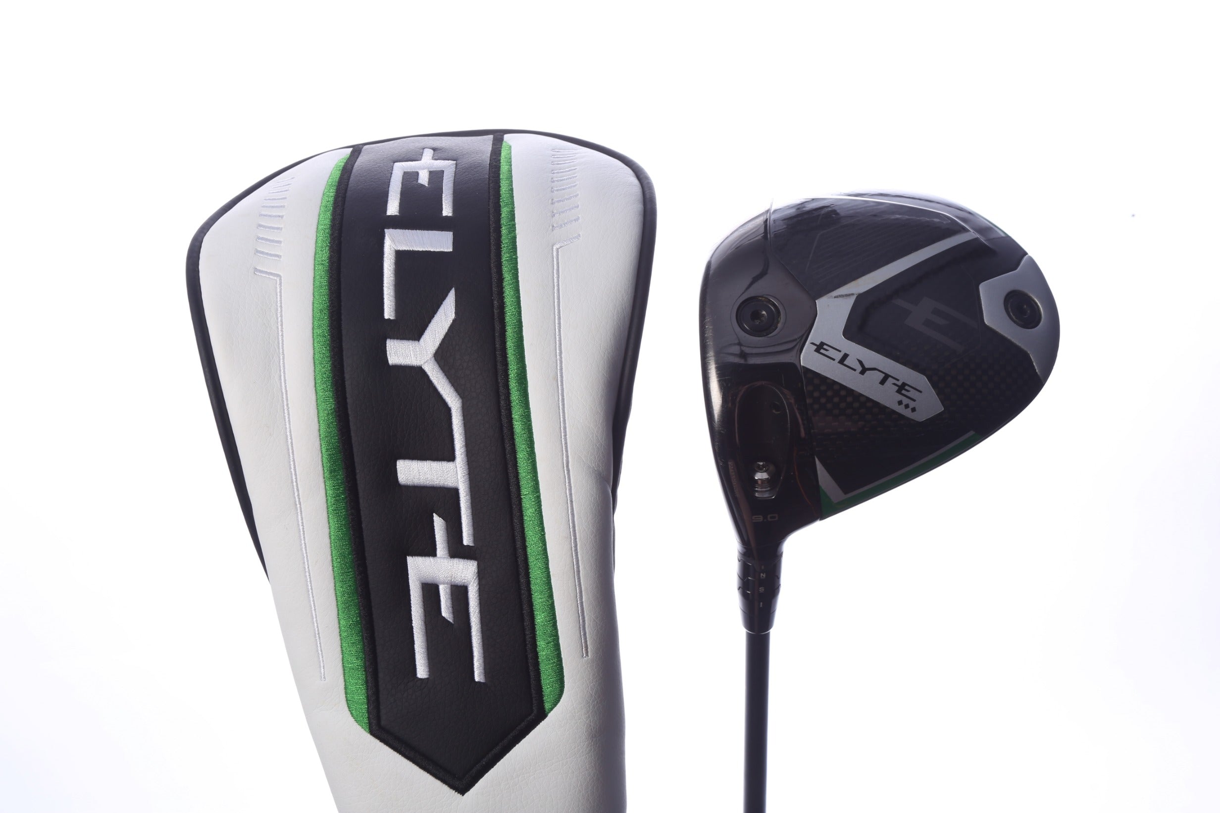 Used Callaway Elyte Triple Diamond Driver - 9 Degrees - Extra Stiff Flex Mitsubishi TENSEI 1K Black - Left-Handed-Next Round