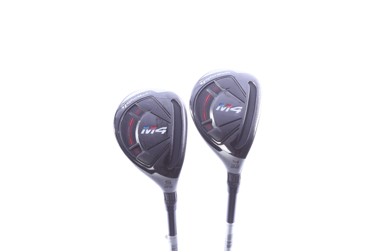 Used TaylorMade M4 Rescue Hybrid Set - Right-Handed - 4H, 5H - Regular Flex-Next Round