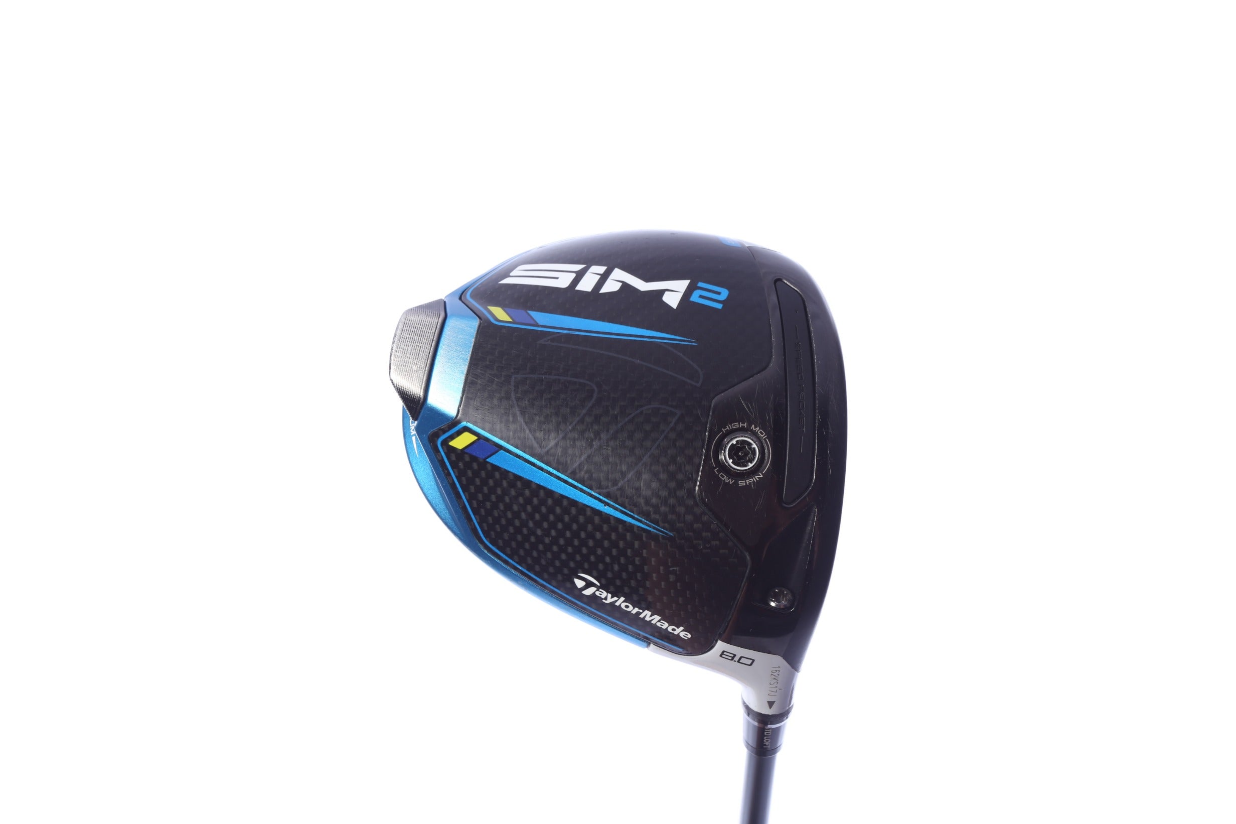 Used TaylorMade SIM2 Driver - 8 Degrees - Extra Stiff Flex Project X HZRDUS Smoke - Right-Handed