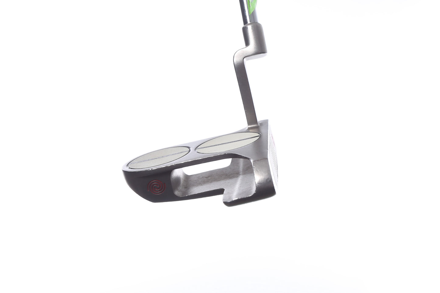 Used Odyssey White Ice 2-Ball Blade Lined Putter - Right-Handed - 35 in - Mallet-Next Round