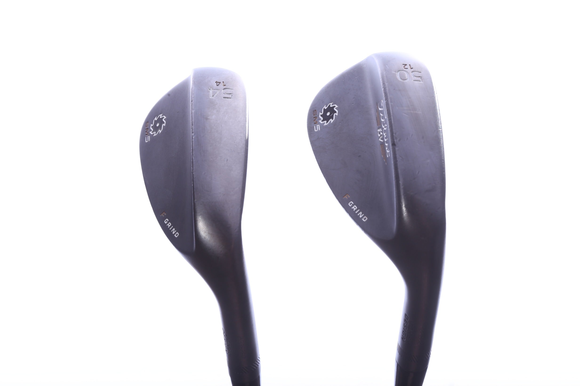 Used Titleist Vokey SM5 Raw Black Wedge Set - Right-Handed - 50*, 54* - Wedge Flex