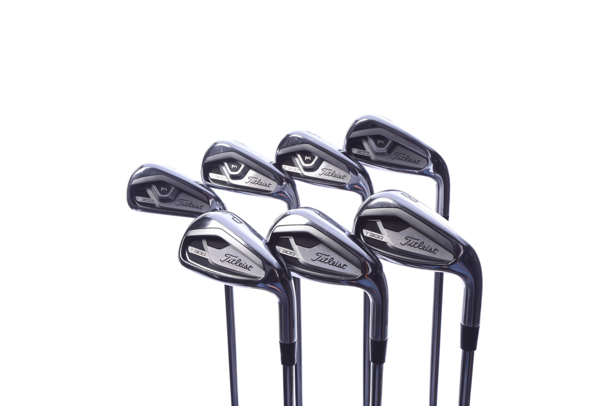Used Titleist 2021 T300 Iron Set - Right-Handed - 4-PW - Regular Flex