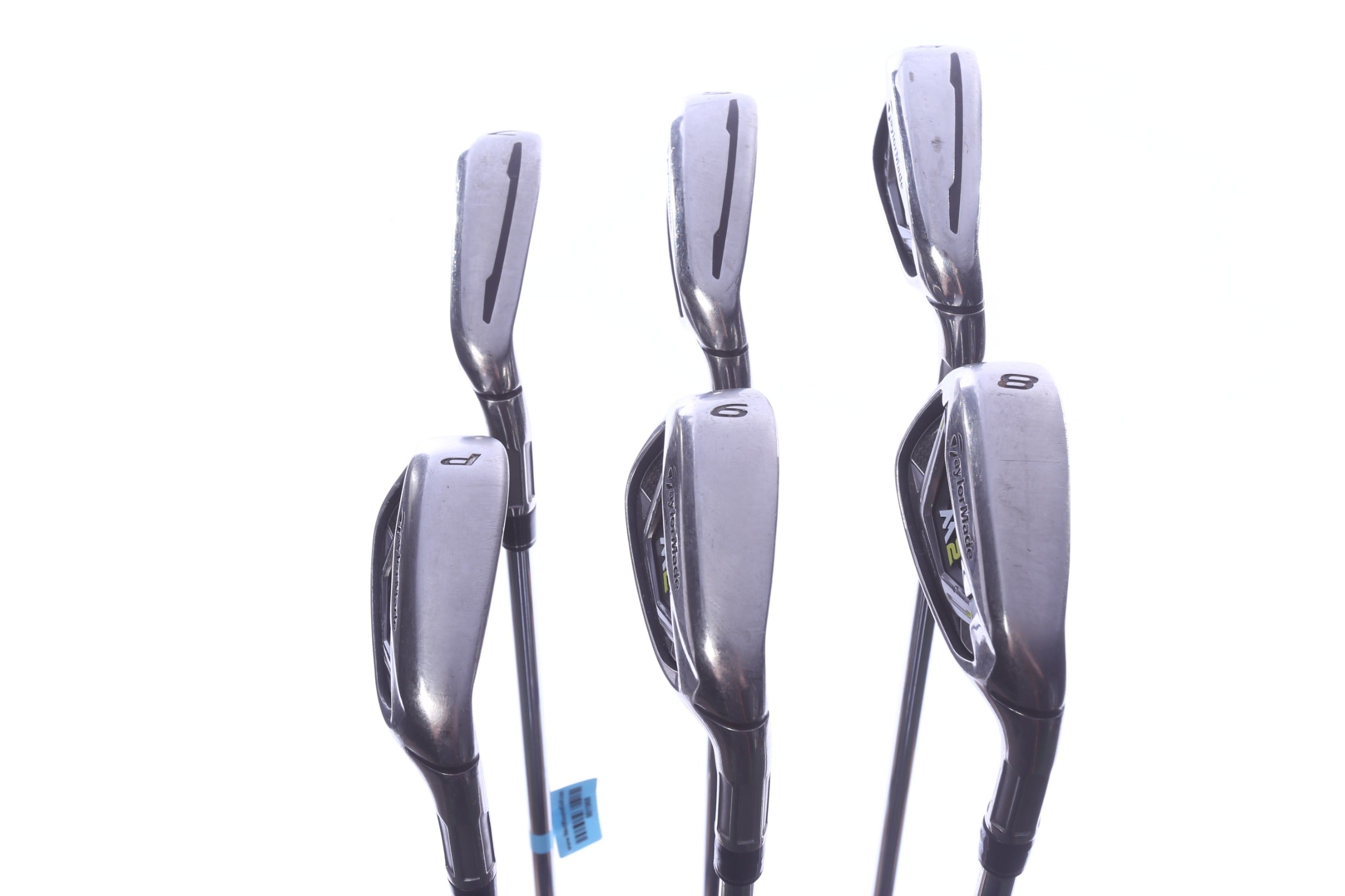 Used TaylorMade M2 2017 Iron Set - Right-Handed - 5-PW - Stiff Flex