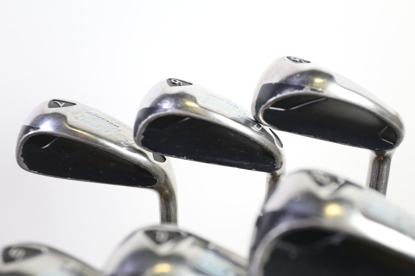 Used Cleveland Launcher HB Turbo Iron Set - Right-Handed - 5-8, PW, SW - Ladies Flex-Next Round