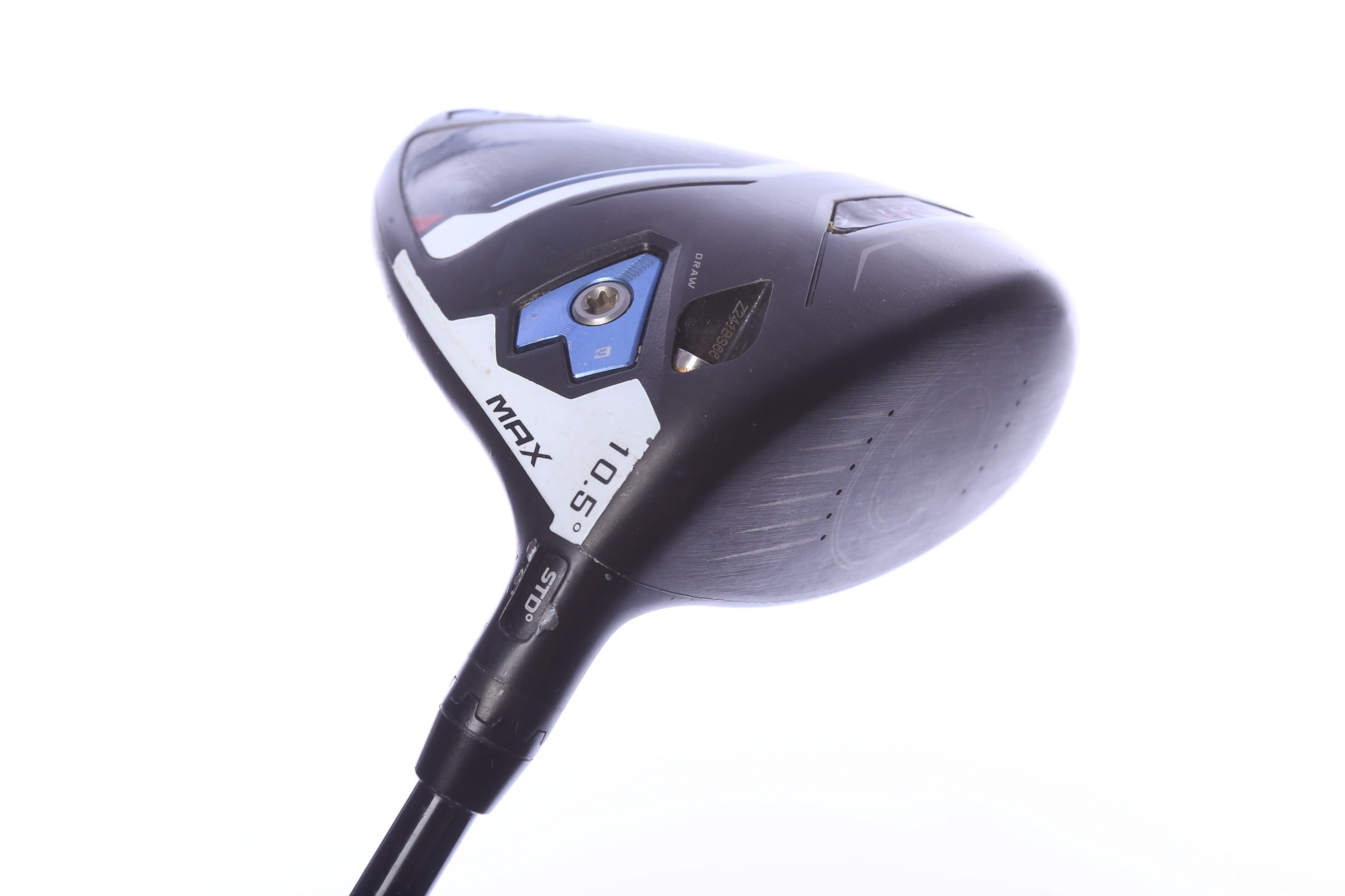 Used Cobra AeroJet MAX Driver - 10.5 Degrees - Stiff Flex Mitsubishi Kai'li Blue - Right-Handed