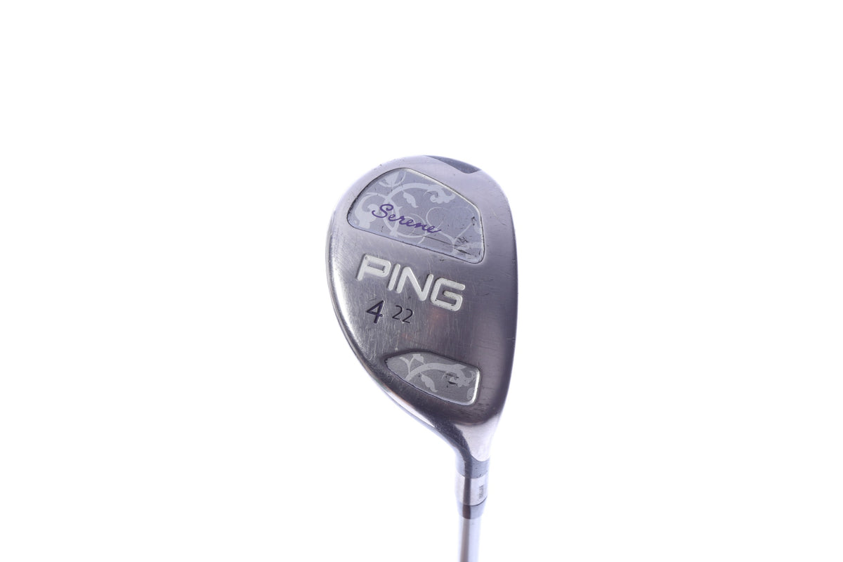 Used Ping Serene 4H Hybrid - Right-Handed - 22 Degrees - Ladies Flex