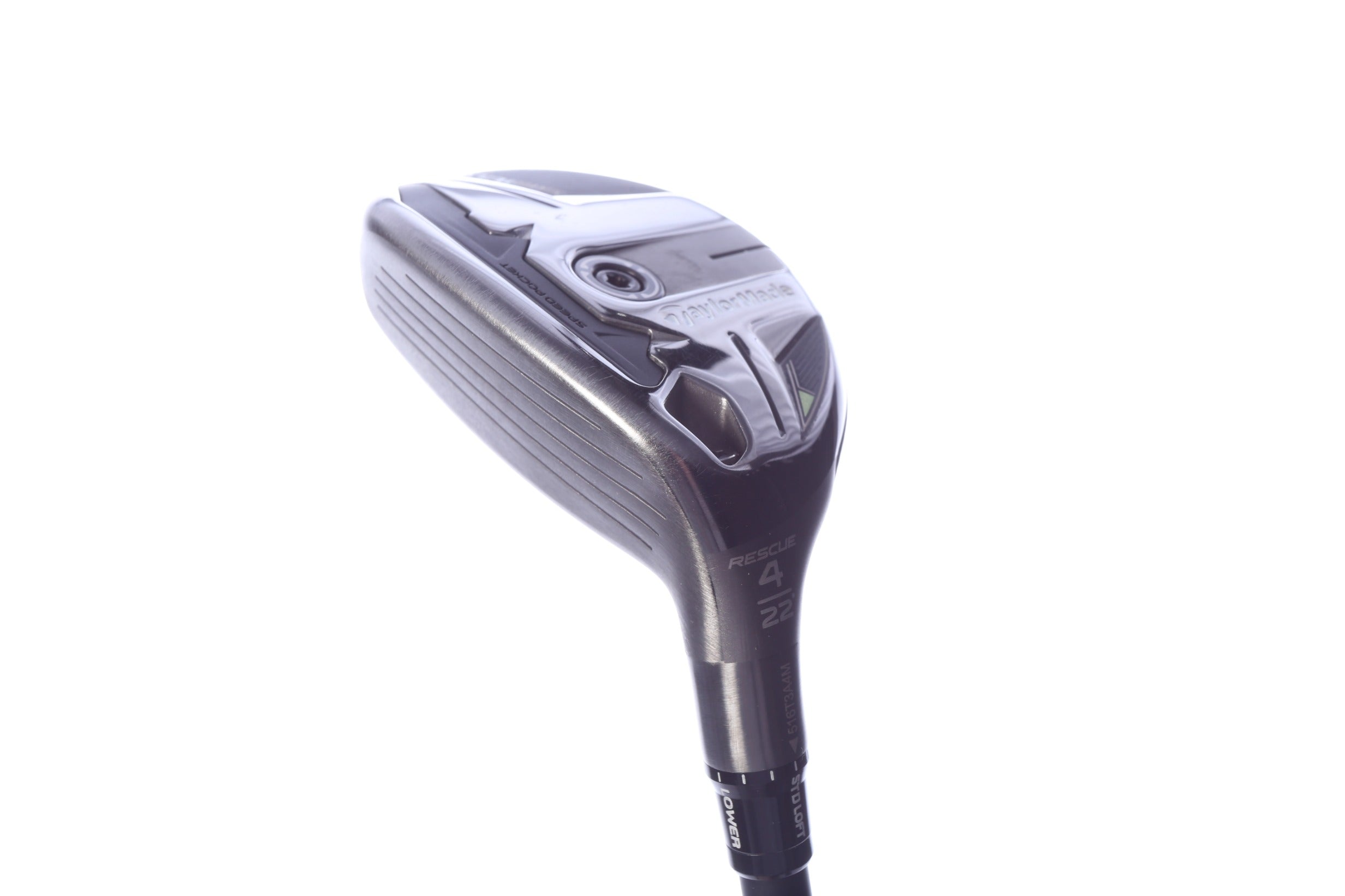 Used TaylorMade Qi35 Rescue 4H Hybrid - Left-Handed - 22 Degrees - Regular Flex-Next Round