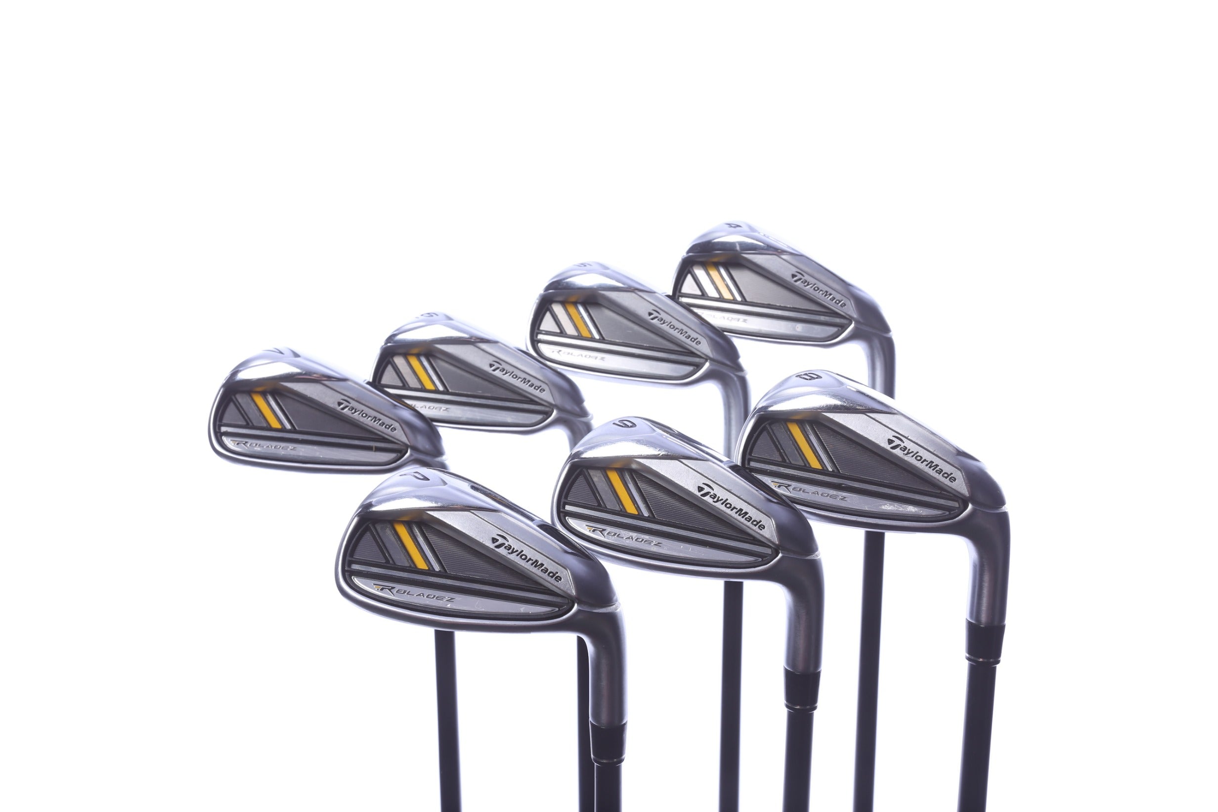 Used TaylorMade RocketBladez Iron Set - Right-Handed - 4-PW - Regular Flex